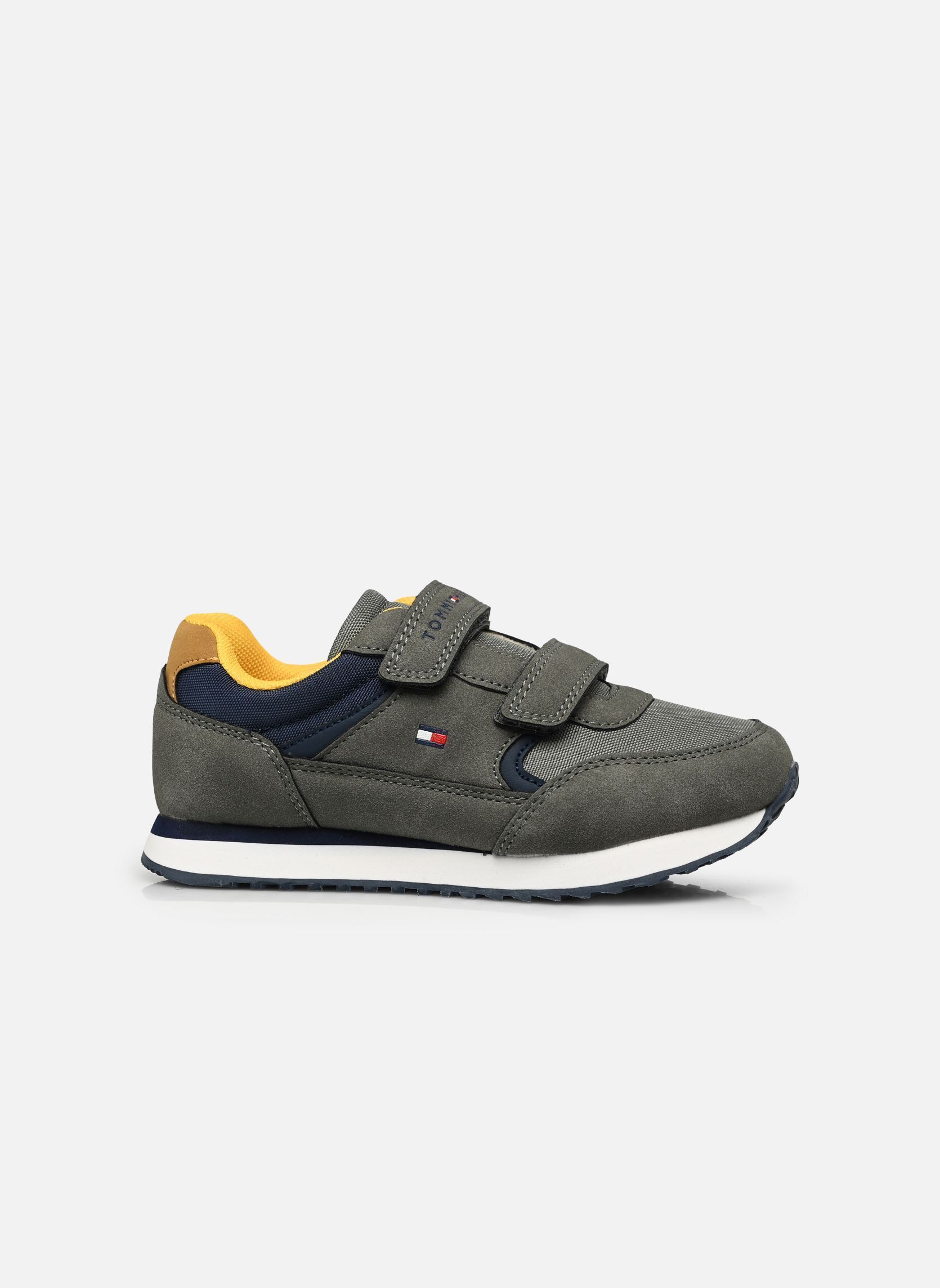 Niedrige Sneaker Ellis T1X9-35253 jungen grün Tommy Hilfiger Niedrige Sneaker Ellis T1X9-35253 jungen grün GREEN/BLUE