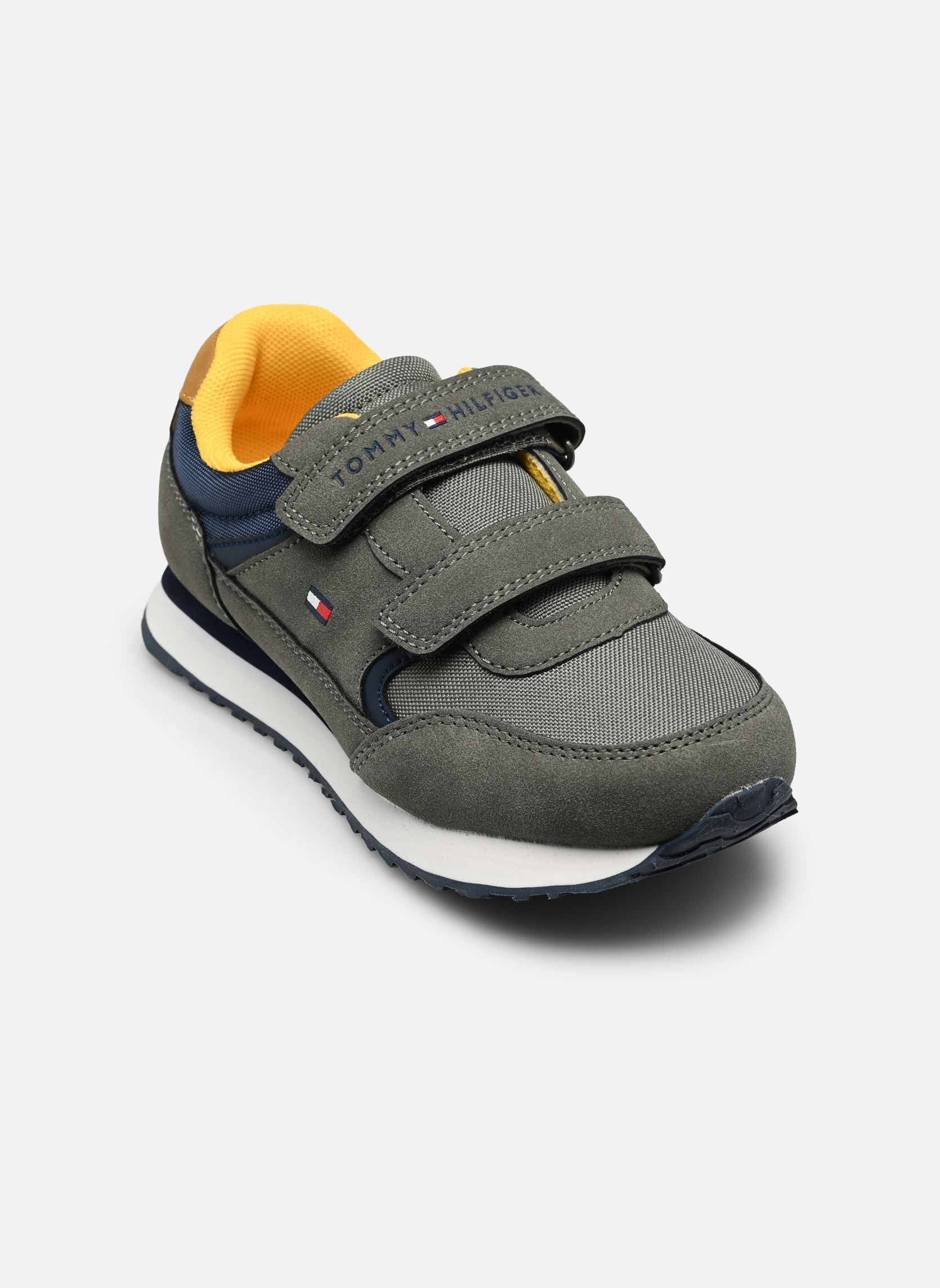 Niedrige Sneaker Ellis T1X9-35253 jungen grün Tommy Hilfiger Niedrige Sneaker Ellis T1X9-35253 jungen grün GREEN/BLUE