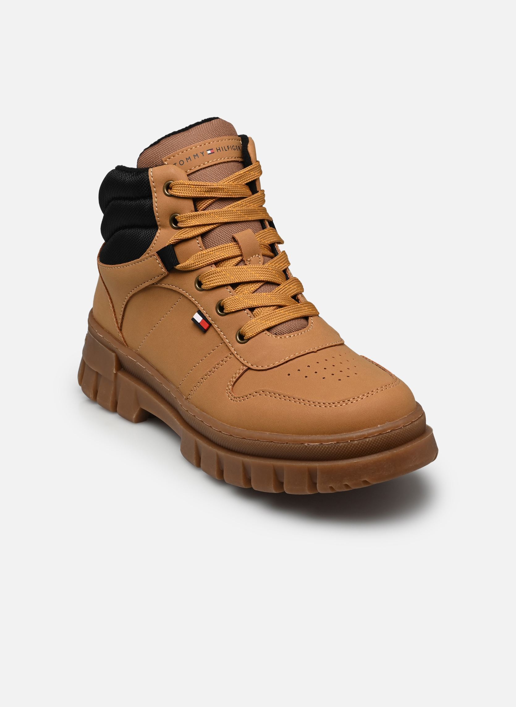 Bottines et bottes Michigan T3X5-35292 garçon marron Tommy Hilfiger Bottines et bottes Michigan T3X5-35292 garçon marron CAMEL/BLACK