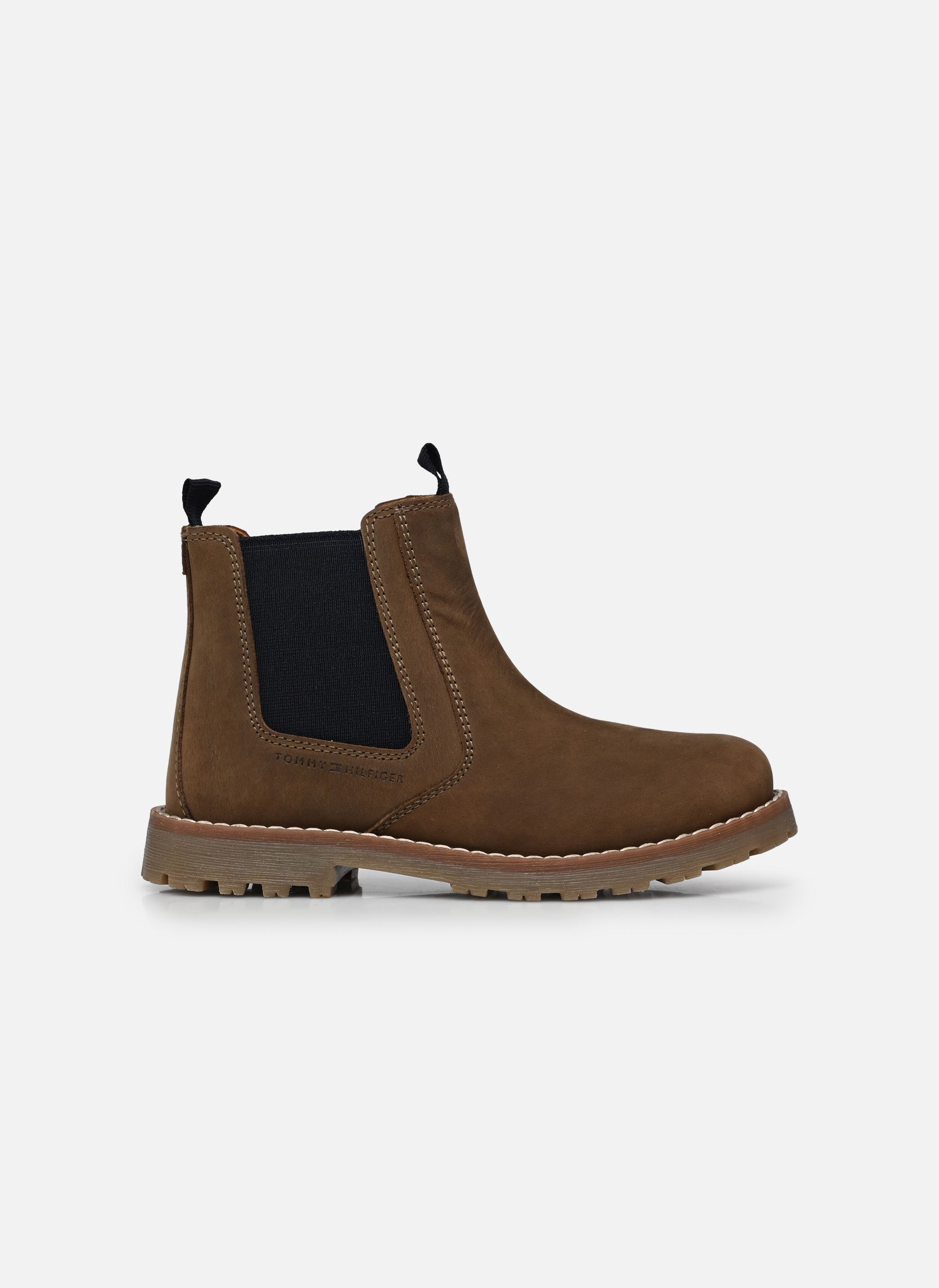 Bottines et bottes Quebec T1X5-35277 garçon marron Tommy Hilfiger Bottines et bottes Quebec T1X5-35277 garçon marron MILITARY GREEN
