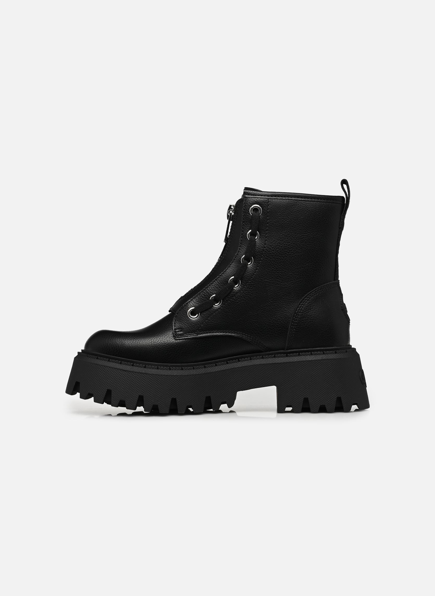 Bottines et boots Aspen Zip femme noir Buffalo Bottines et boots Aspen Zip femme noir BLACK