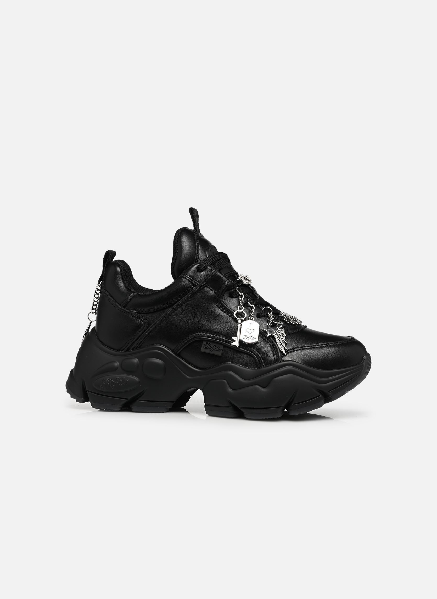 Baskets Binary Punk 2.0 femme noir Buffalo Baskets Binary Punk 2.0 femme noir BLACK
