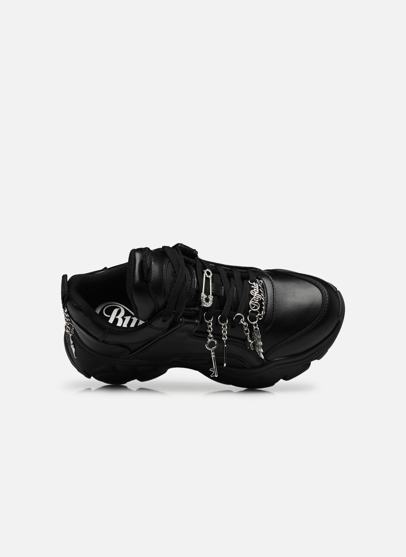 Baskets Binary Punk 2.0 femme noir Buffalo Baskets Binary Punk 2.0 femme noir BLACK