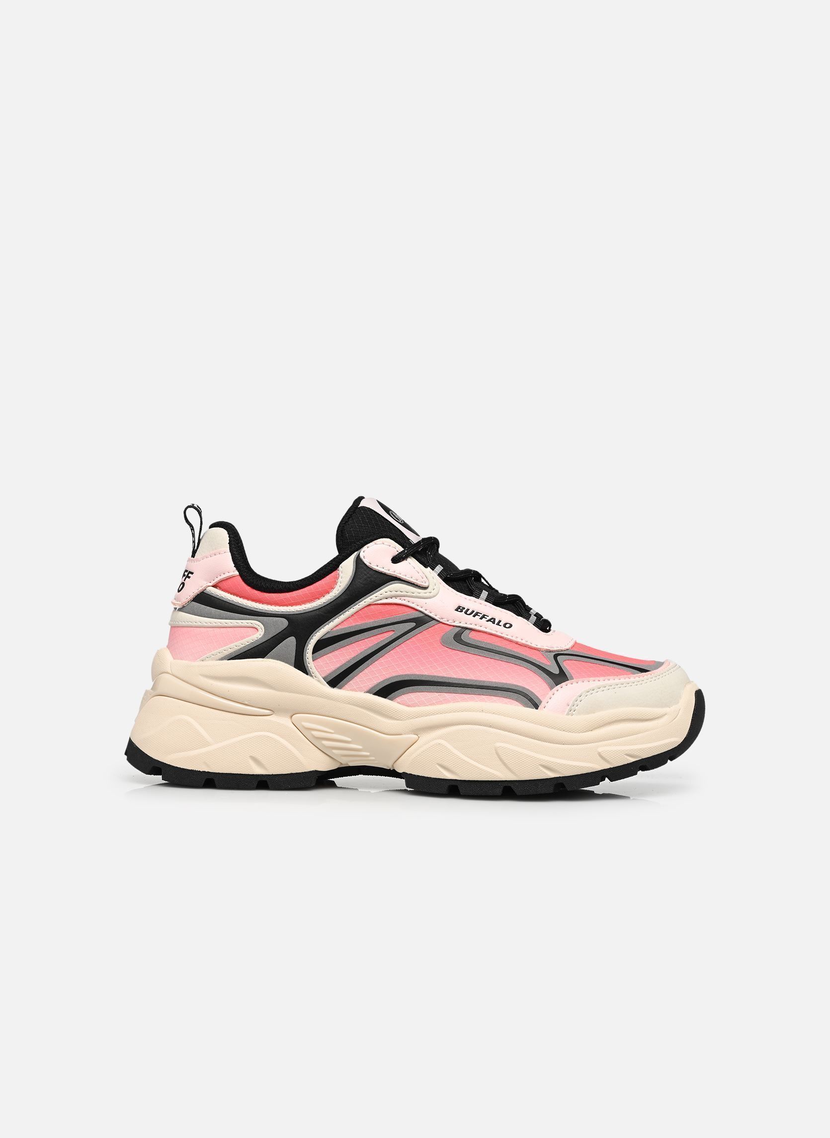 Baskets Claw femme rose Buffalo Baskets Claw femme rose WHITE/ROSE/CORAL
