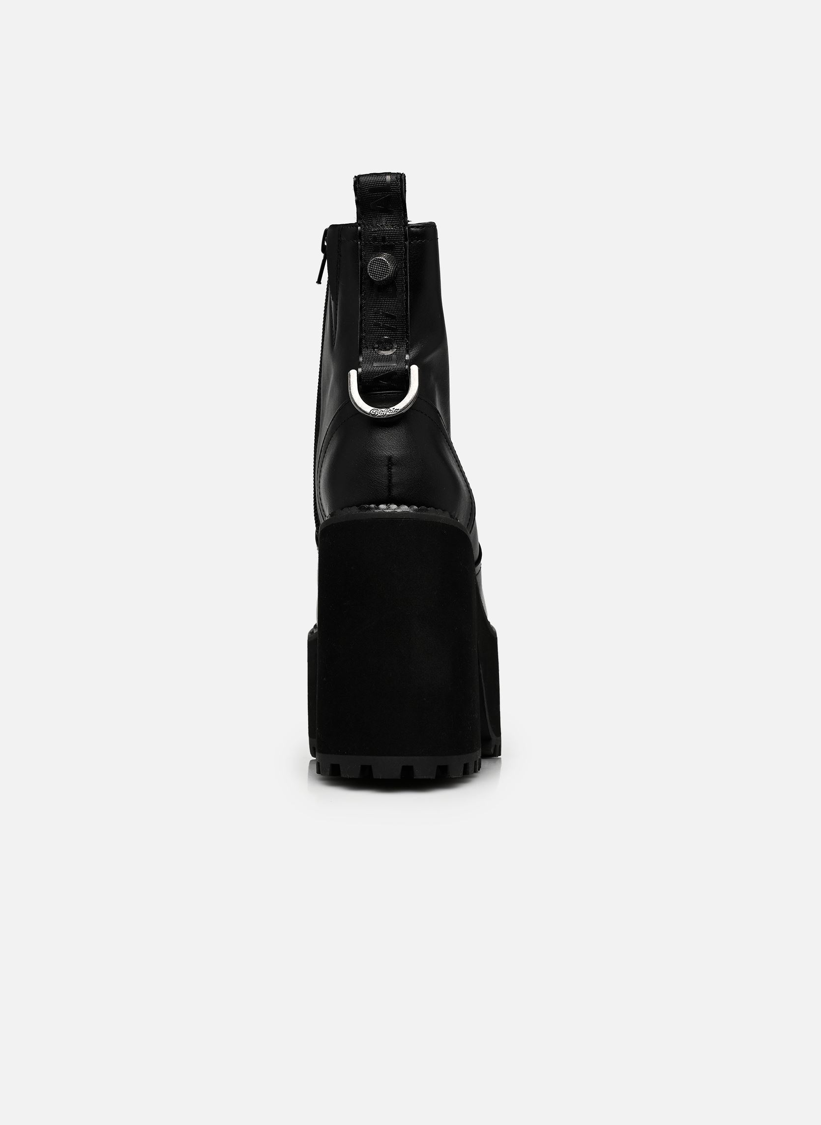 Enkellaarzen en boots Killah Zip Boot Mid dames zwart Buffalo Enkellaarzen en boots Killah Zip Boot Mid dames zwart BLACK