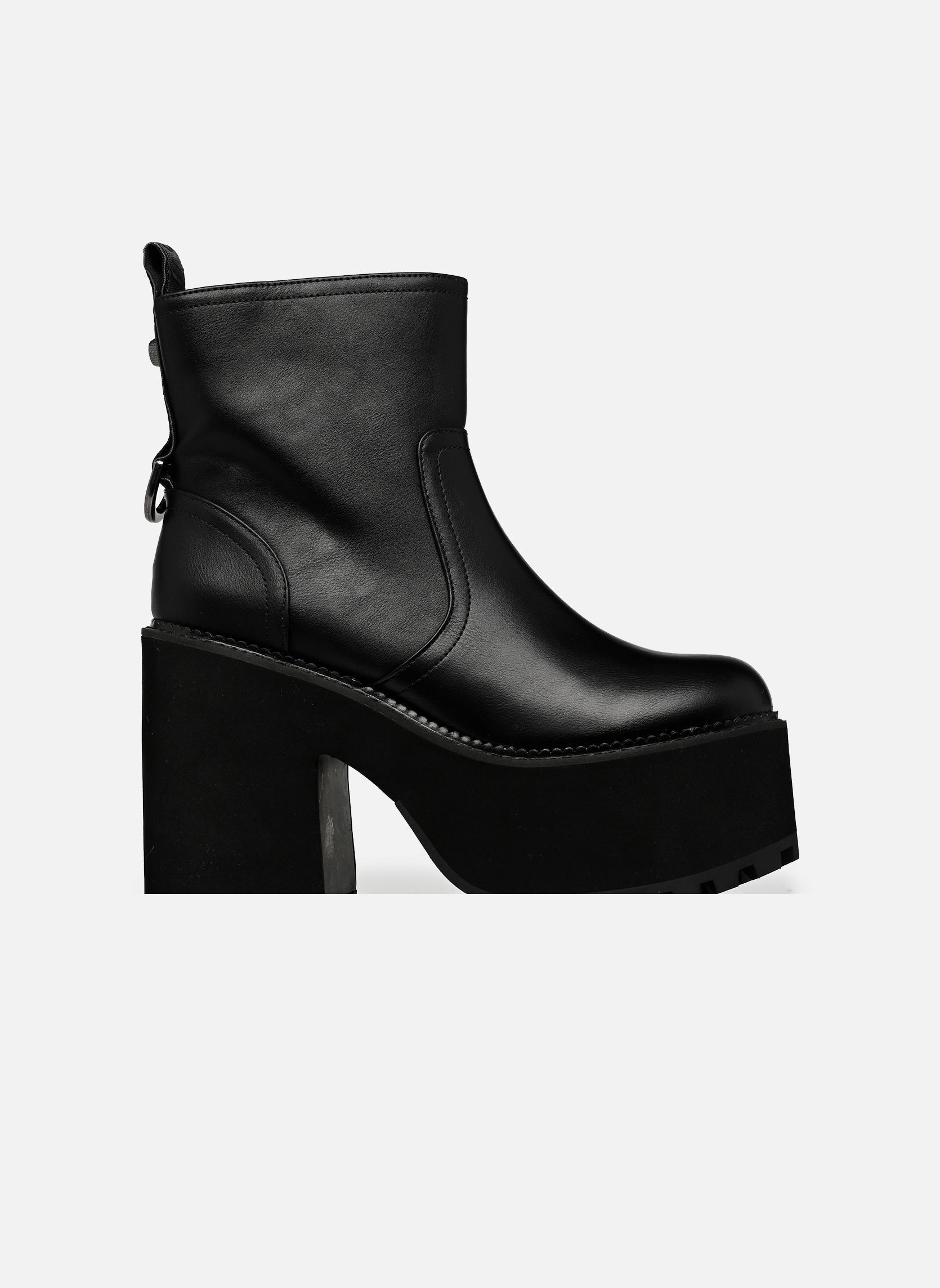 Enkellaarzen en boots Killah Zip Boot Mid dames zwart Buffalo Enkellaarzen en boots Killah Zip Boot Mid dames zwart BLACK