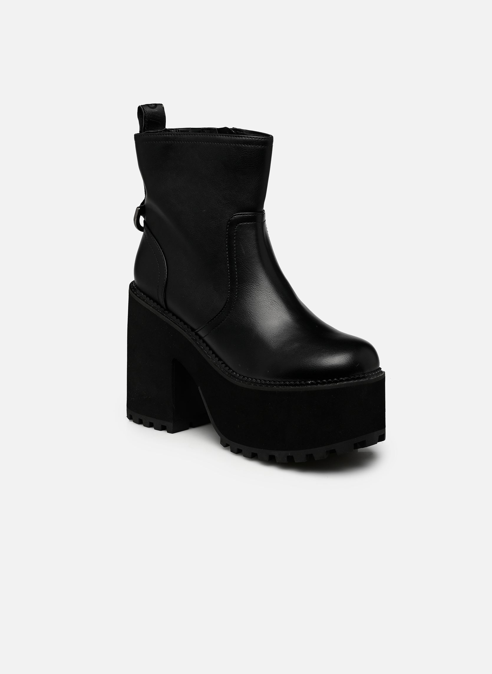 Enkellaarzen en boots Killah Zip Boot Mid dames zwart Buffalo Enkellaarzen en boots Killah Zip Boot Mid dames zwart BLACK