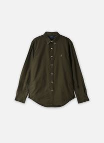 Chemises Chemise Oxford Cintrée Teinte En Pièce 7 homme bleu