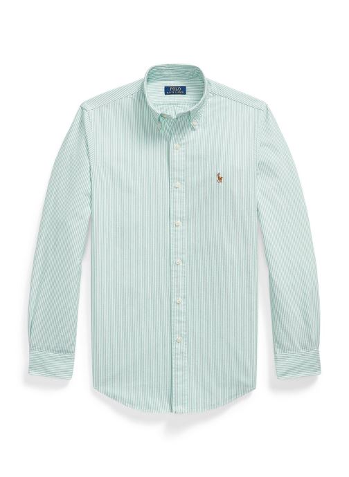 Polo Ralph Lauren Chemises Cubdppcs-Long Sleeve-Sport Shirt 7109537 homme vert