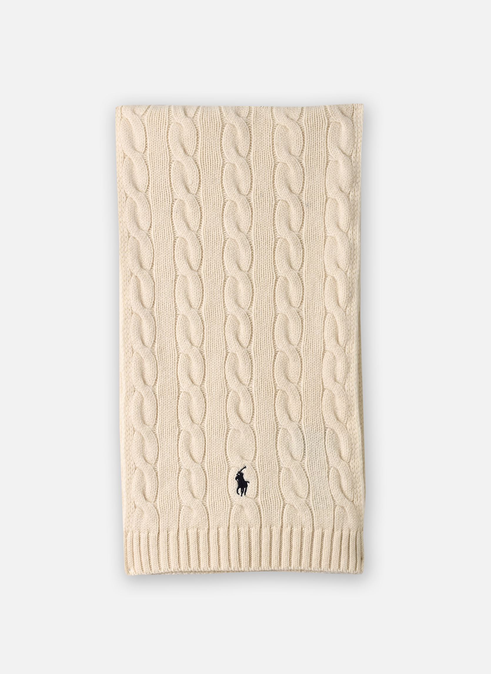 Echarpes et foulards Echarpe laine et cachemire torsadé 710B2 homme blanc Polo Ralph Lauren Echarpes et foulards Echarpe laine et cachemire torsadé 710B2 homme blanc ANDOVER CREAM