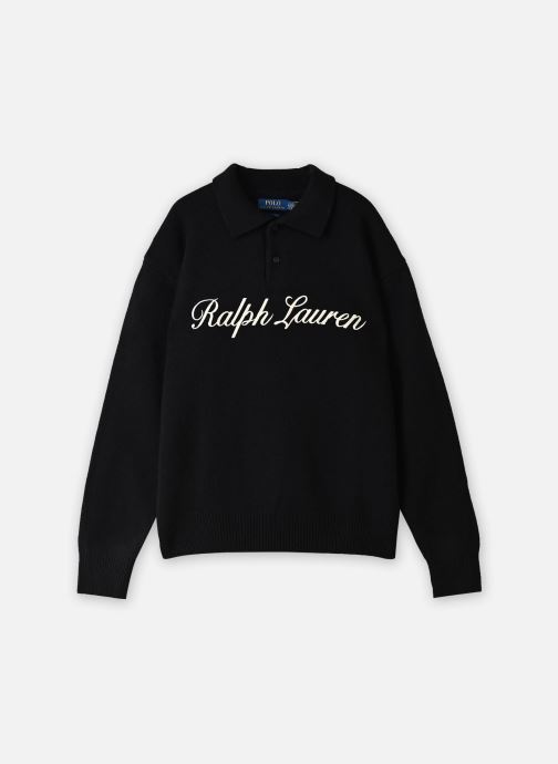 Polo Ralph Lauren Pulls Pull Rugby col polo 710B28775 homme noir