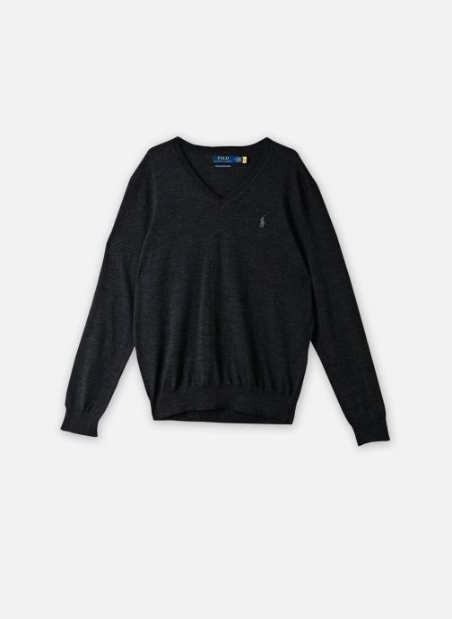 Polo Ralph Lauren Pullover Pull col V en laine 710941105 herren grau