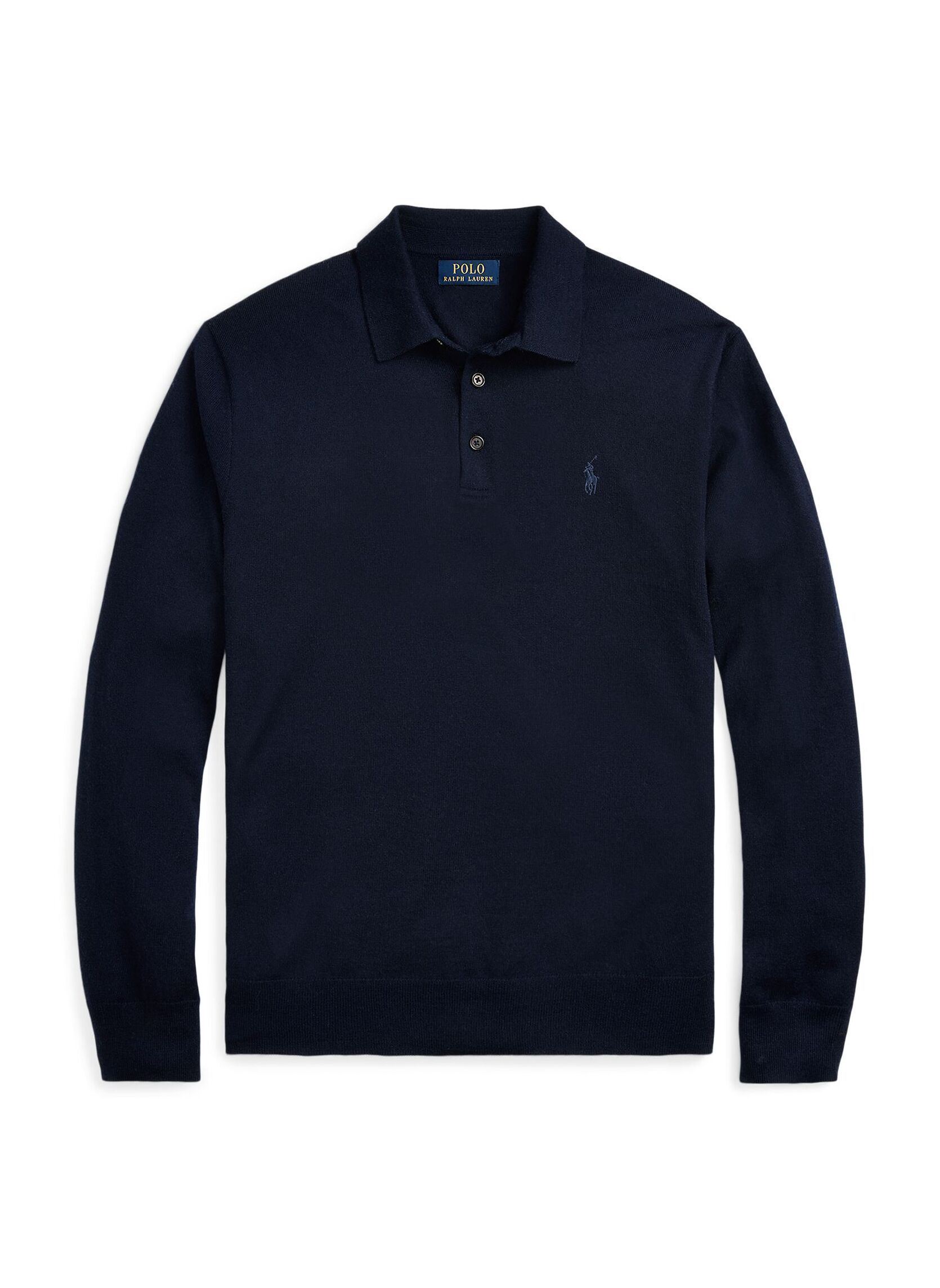 Pullover Pull col polo 710941104 herren marineblau Polo Ralph Lauren Pullover Pull col polo 710941104 herren marineblau HUNTER NAVY