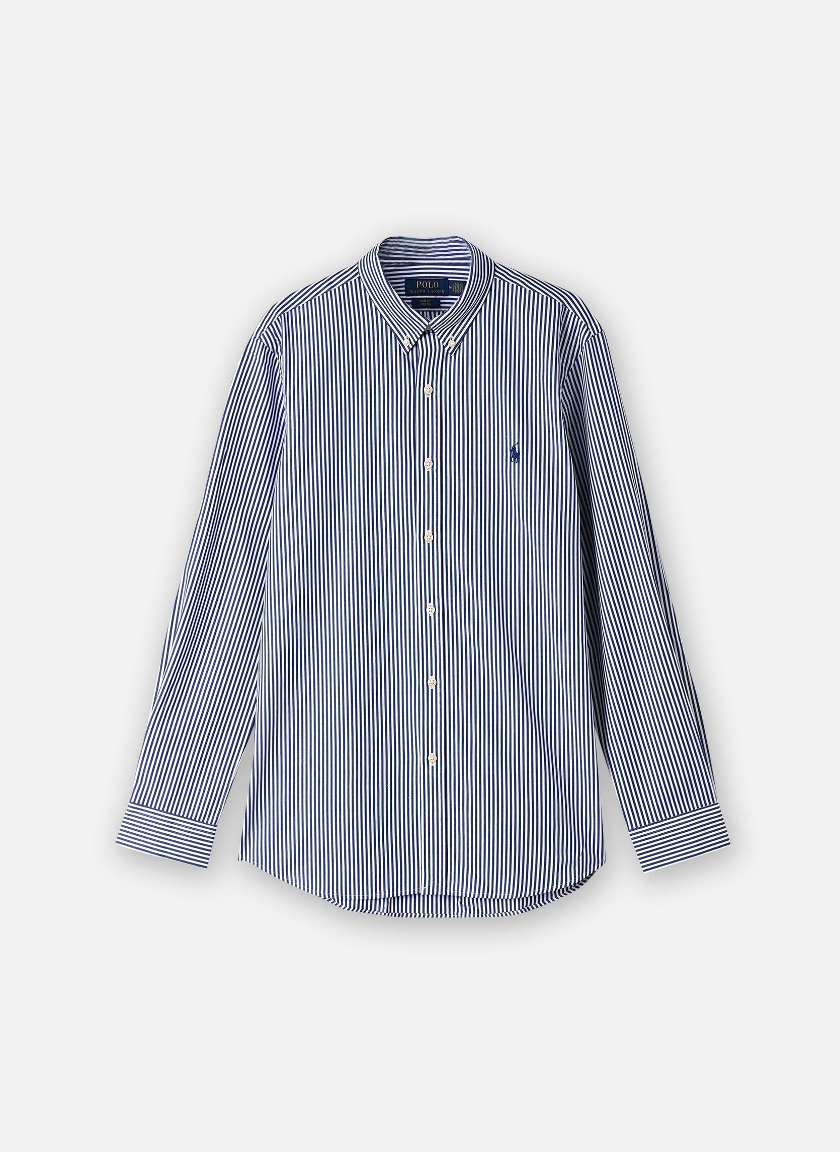 Chemises Slbdppcs-Long Sleeve-Sport Shirt 7109293 homme bleu Polo Ralph Lauren Chemises Slbdppcs-Long Sleeve-Sport Shirt 7109293 homme bleu 4655A NAVY/WHITE