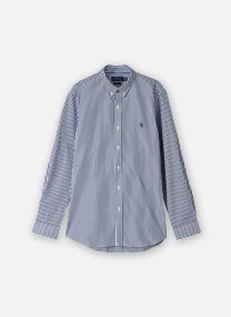 Chemises Slbdppcs-Long Sleeve-Sport Shirt 7109293 homme bleu