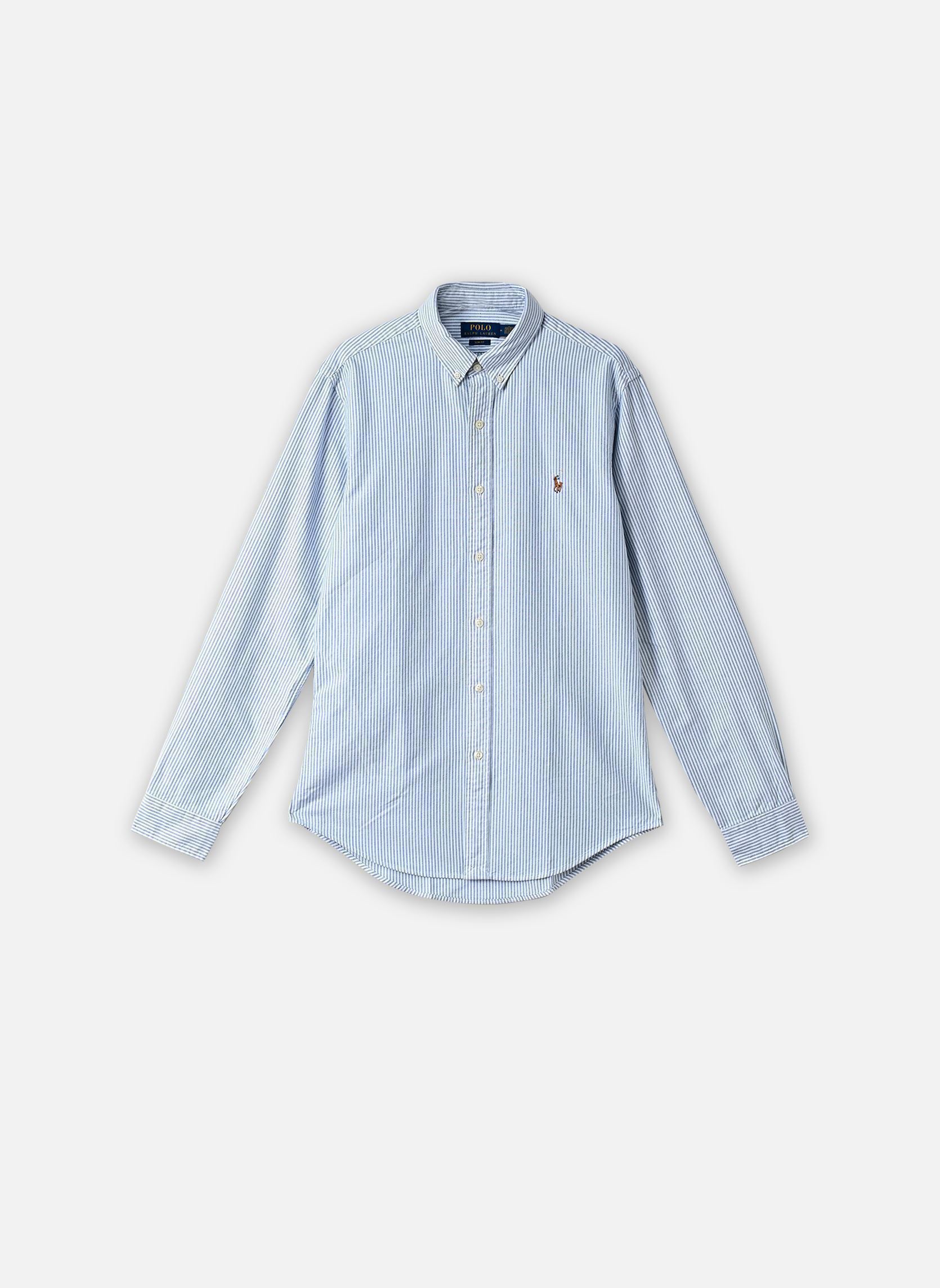 Chemises Slbdppcs-Long Sleeve-Sport Shirt 7109537 homme bleu Polo Ralph Lauren Chemises Slbdppcs-Long Sleeve-Sport Shirt 7109537 homme bleu 6636A NAVY WHITE