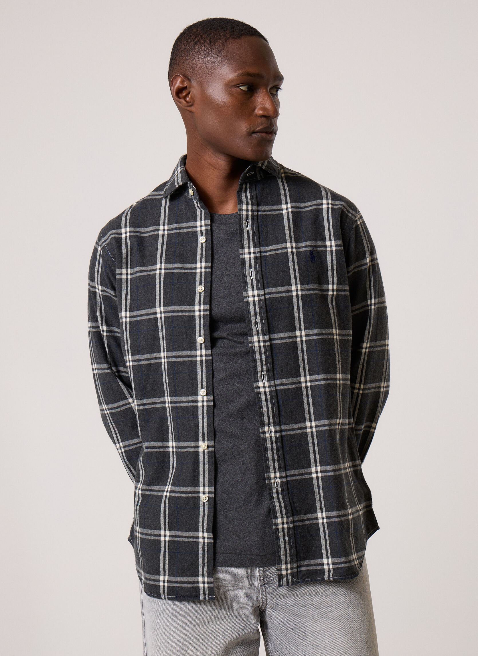Chemise Polo Ralph Lauren CHEMISE COUPE DROITE EN OXFORD EU - vue 2
