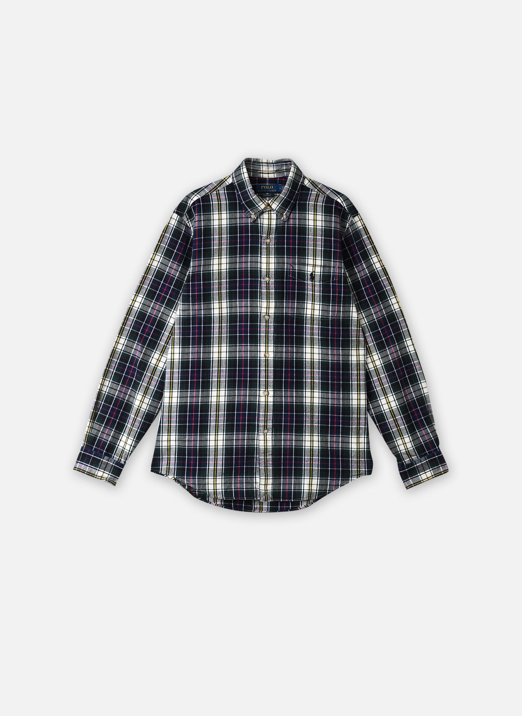 Chemises Woven-Sport Shirt-Shirt 710B30241 homme marine Polo Ralph Lauren Chemises Woven-Sport Shirt-Shirt 710B30241 homme marine 7330 NAVY GREEN MULTI