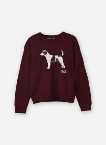 Truien Pull à motif chien dames bordeaux Lauren Ralph Lauren Truien Pull à motif chien dames bordeaux DARK GARNET MULTI