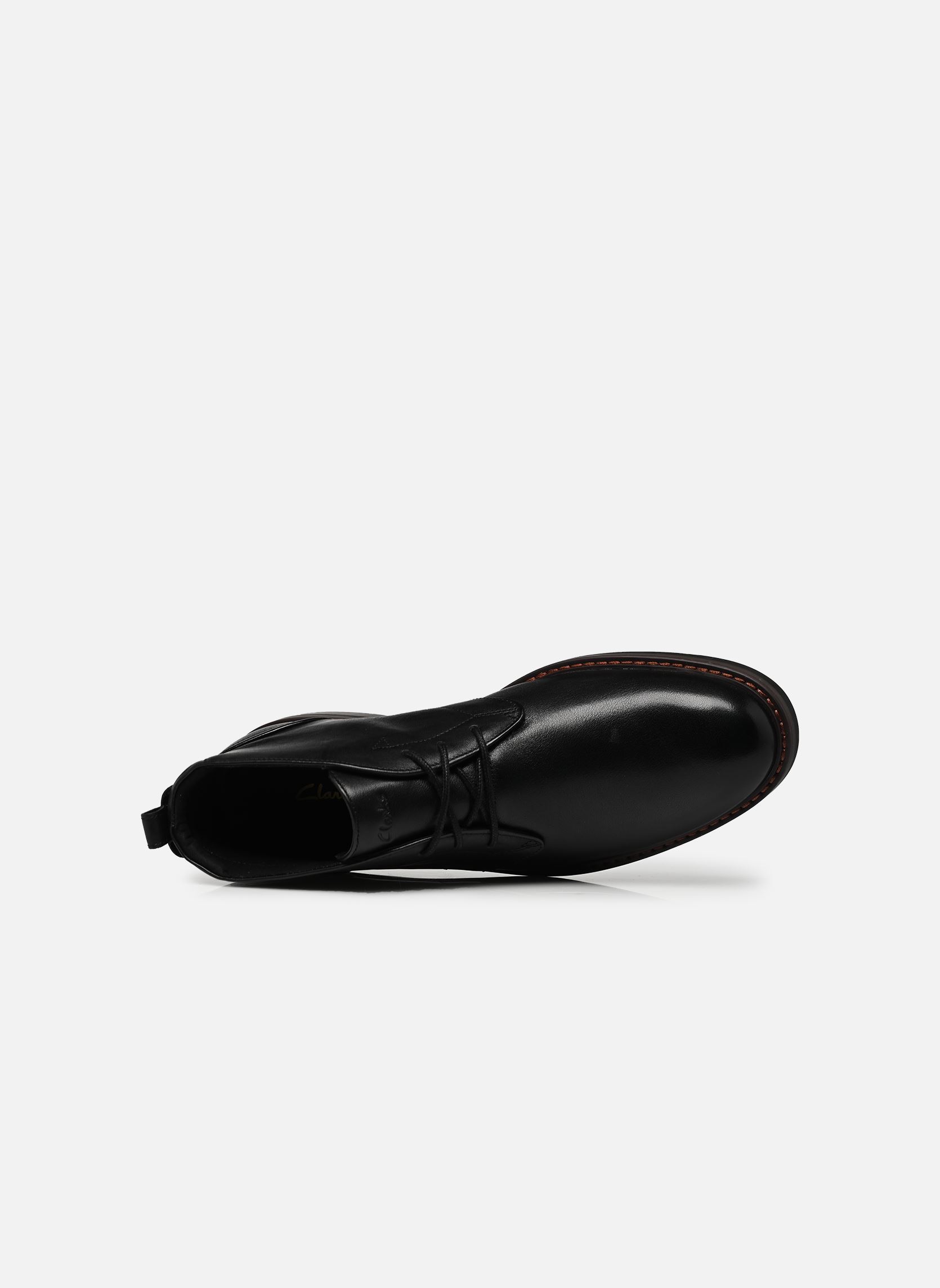 Stiefeletten und Stiefel Aldwin2 Chukka herren schwarz Clarks Stiefeletten und Stiefel Aldwin2 Chukka herren schwarz BLACK LEATHER