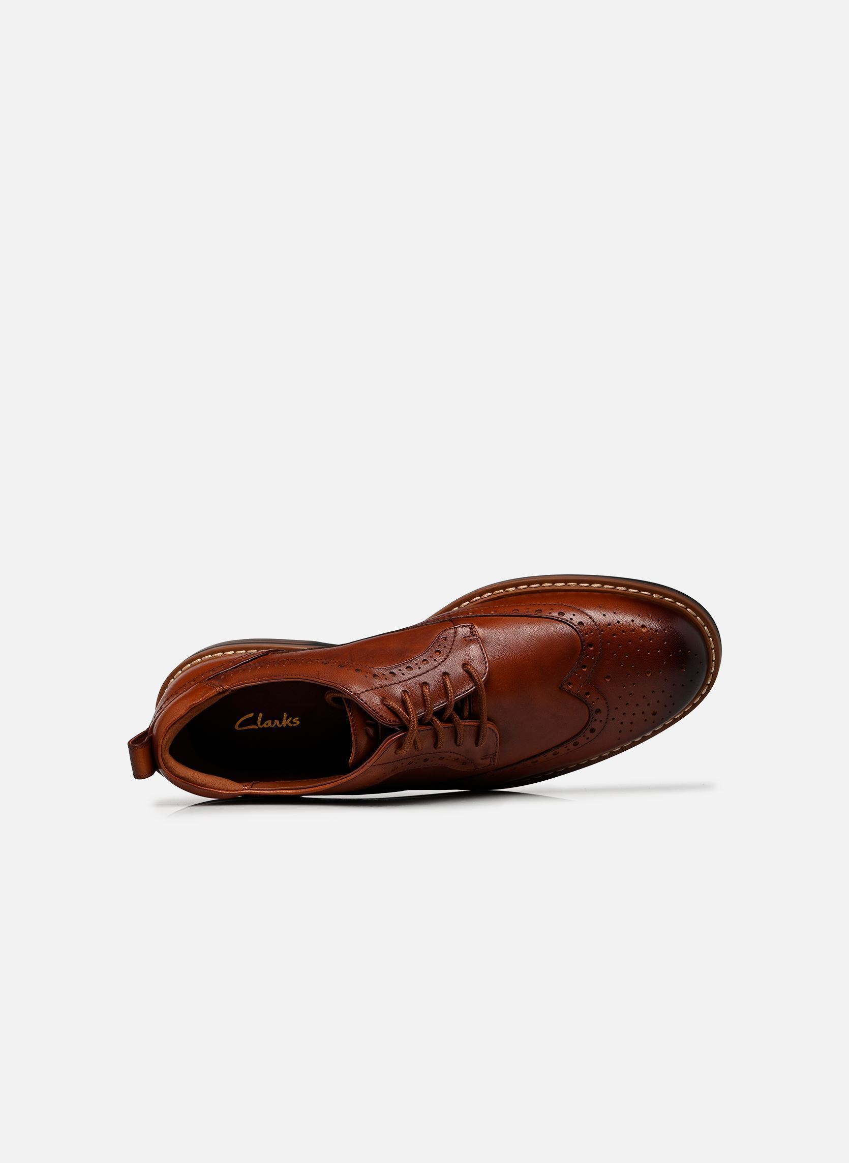 Chaussures de ville Aldwin2 Limit homme marron Clarks Chaussures de ville Aldwin2 Limit homme marron DARK TAN LEA