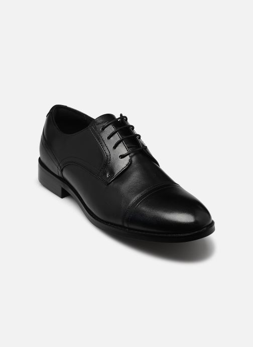 Clarks Schnürschuhe Bowburn Cap herren schwarz