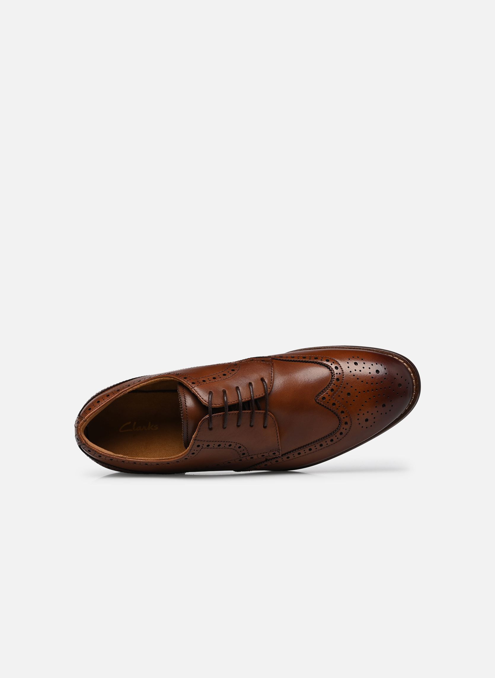 Schnürschuhe Bowburn Tip herren braun Clarks Schnürschuhe Bowburn Tip herren braun TAN LEATHER