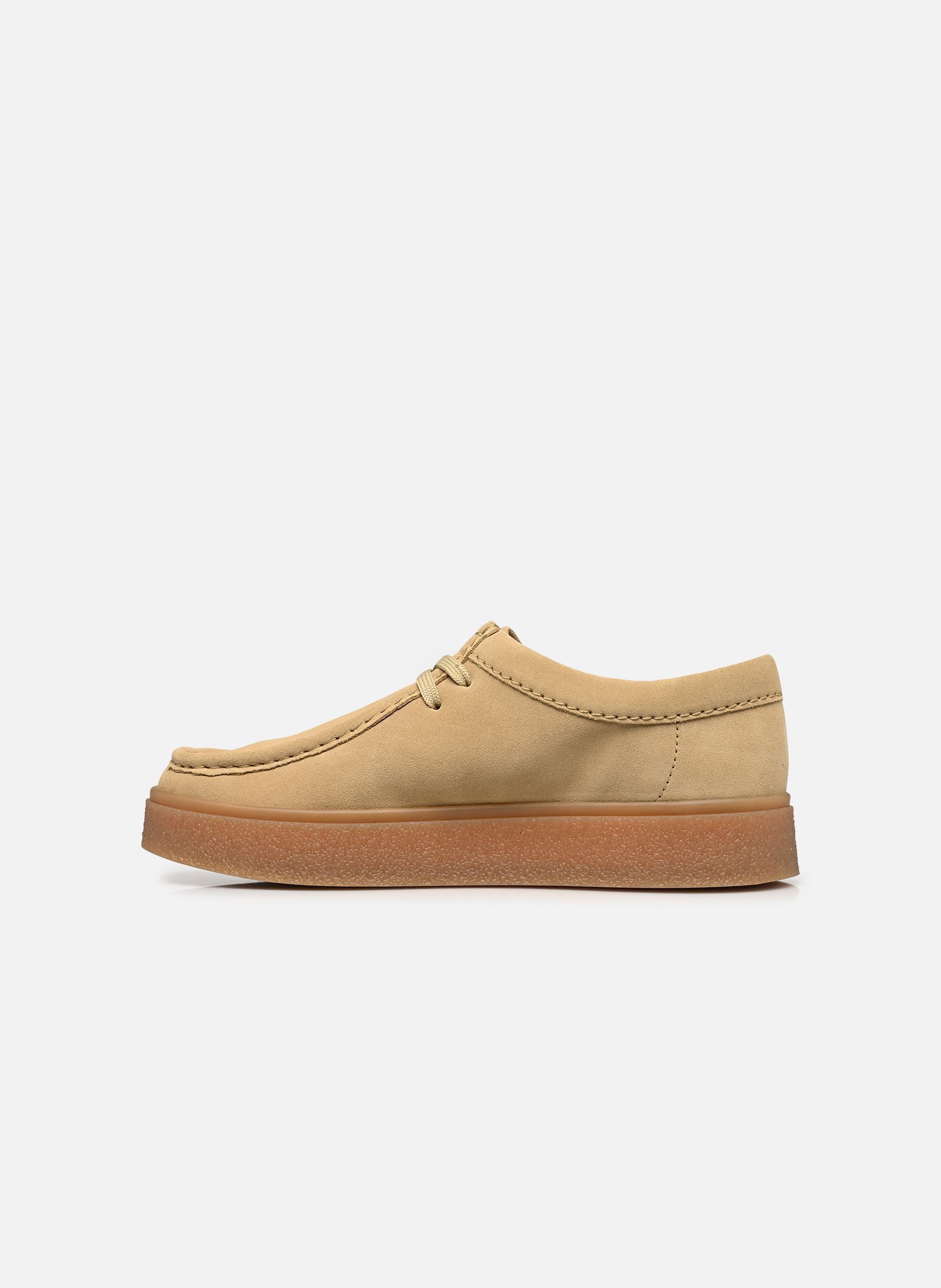 Derbies Boxbee Walla homme beige Clarks Derbies Boxbee Walla homme beige MAPLE SUEDE