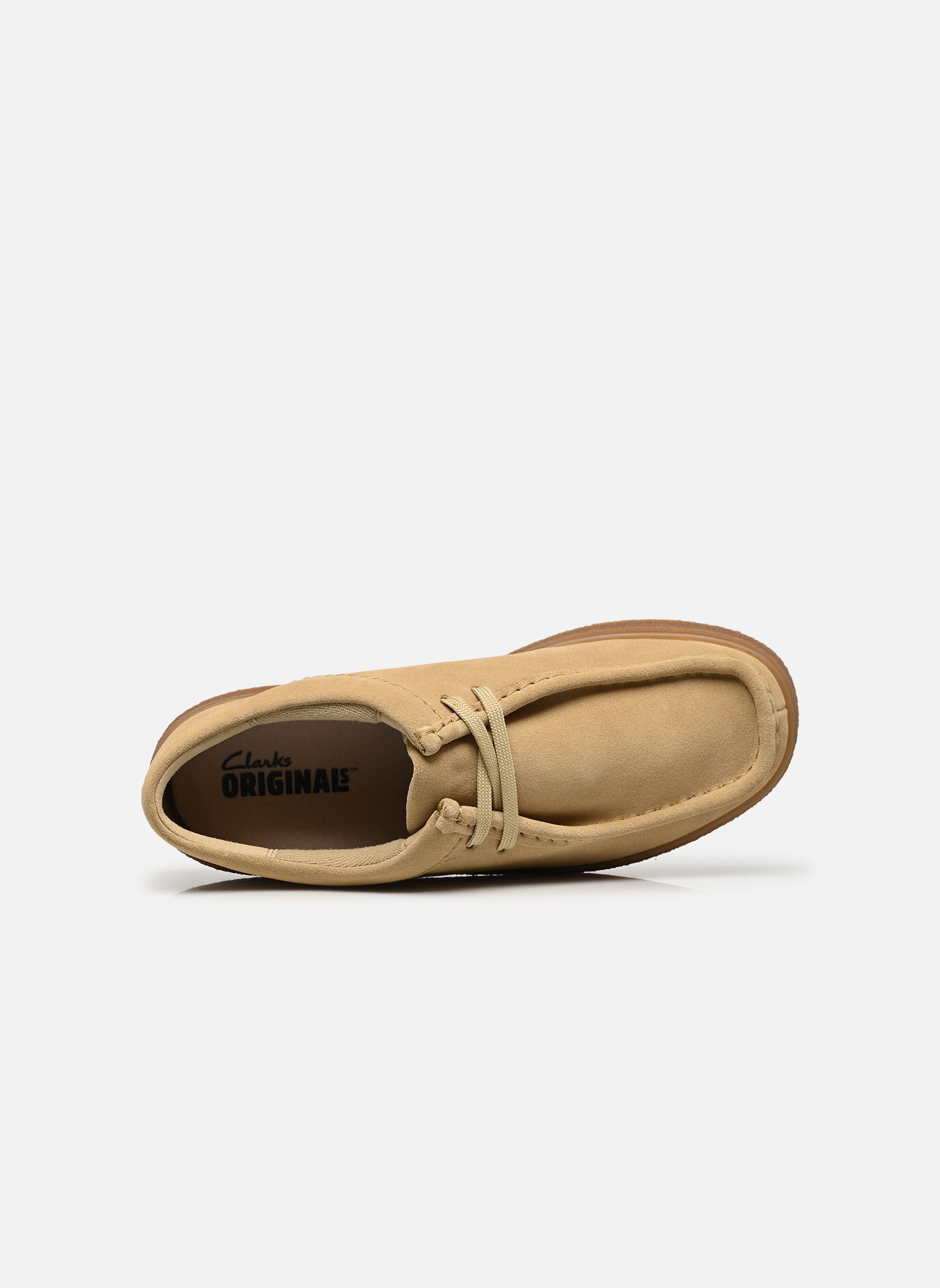 Derbies Boxbee Walla homme beige Clarks Derbies Boxbee Walla homme beige MAPLE SUEDE