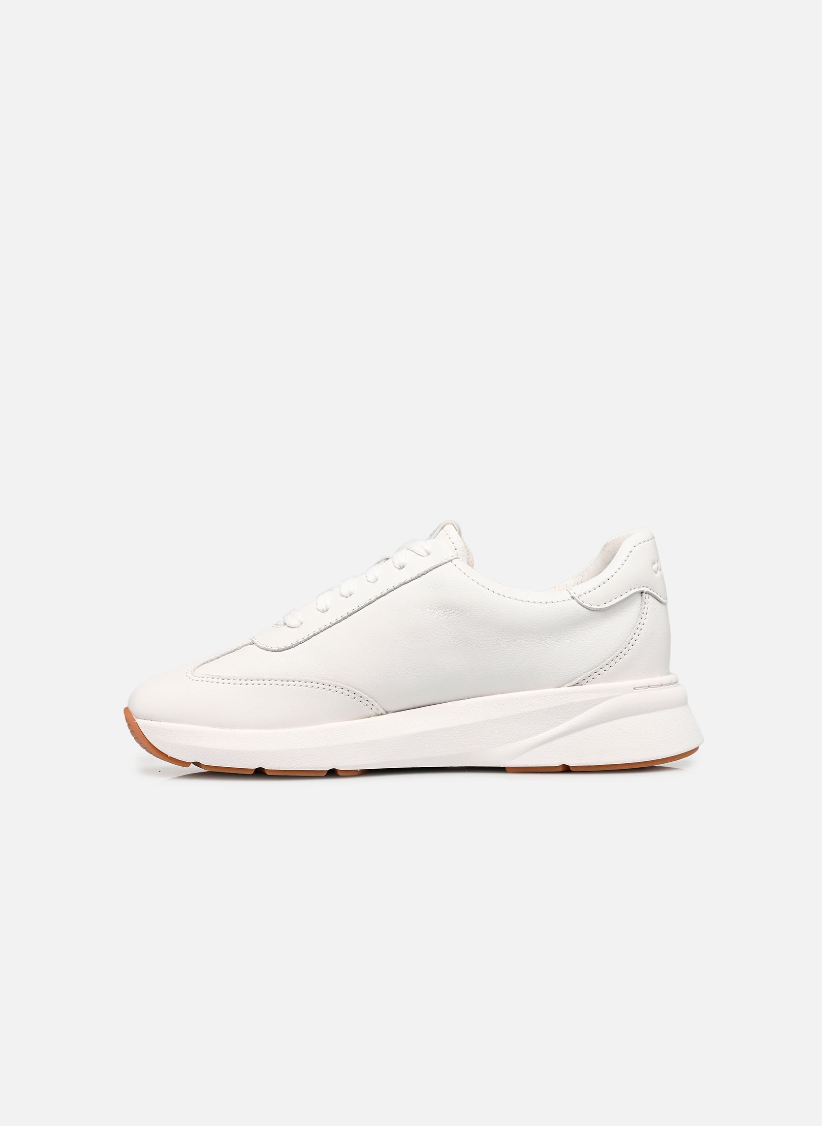 Baskets basses Code R Run femme blanc Clarks Baskets basses Code R Run femme blanc WHITE LEATHER