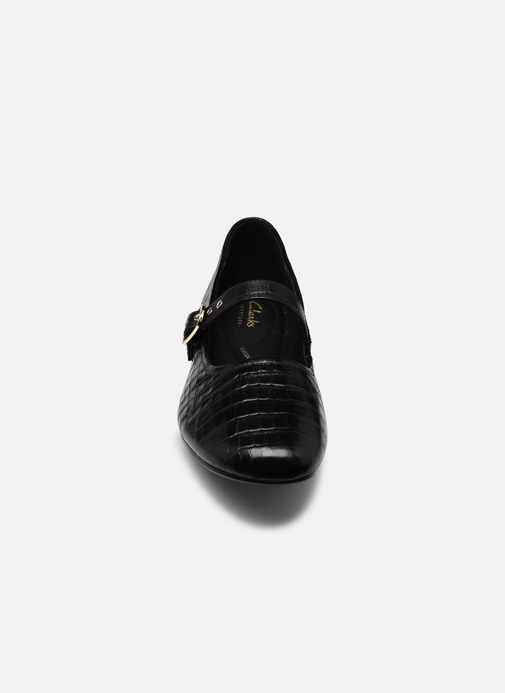 Babies Livia Jane femme noir Clarks Babies Livia Jane femme noir BLACK CROC