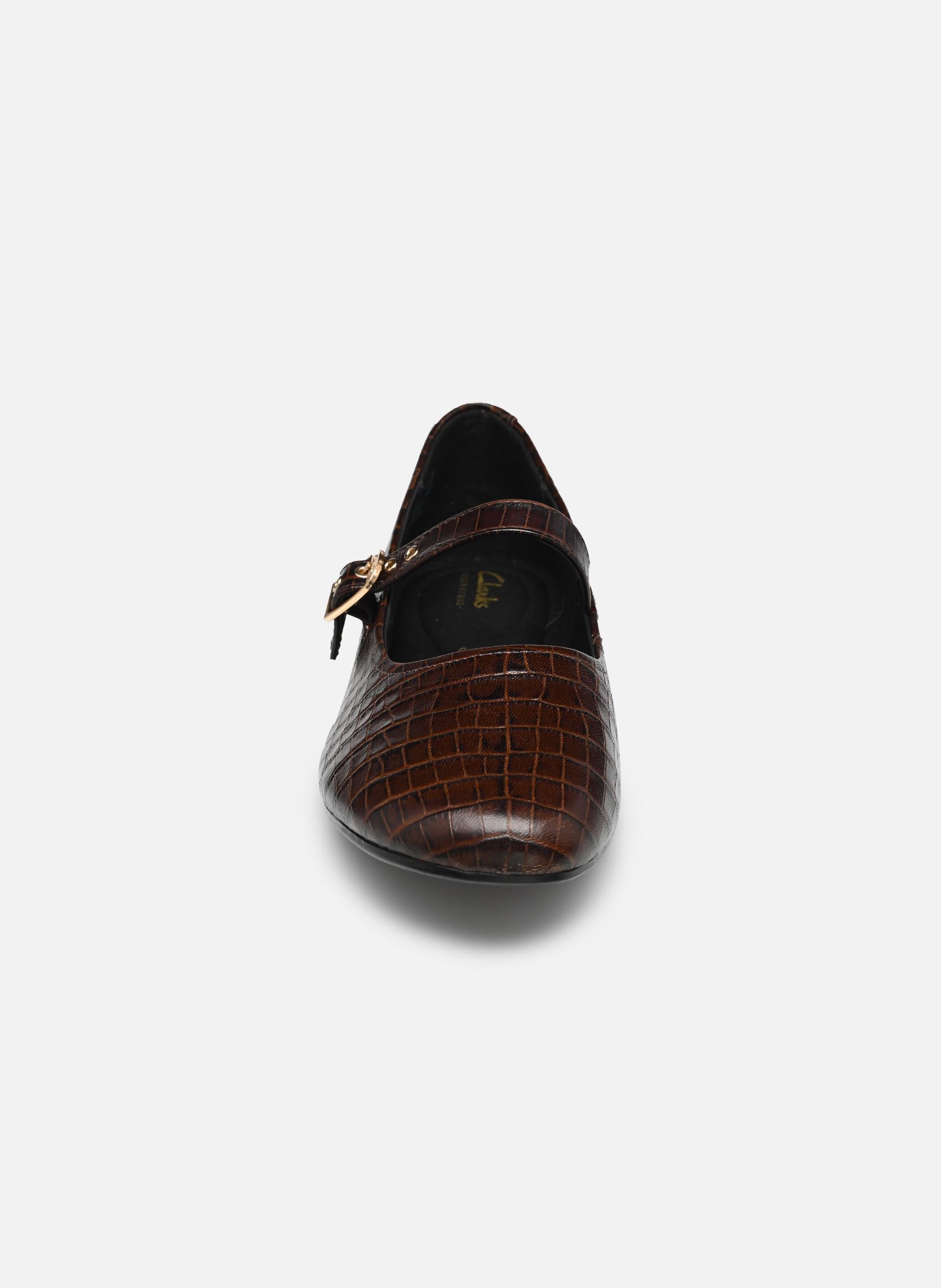 Babies Livia Jane femme marron Clarks Babies Livia Jane femme marron DARK BROWN CROC