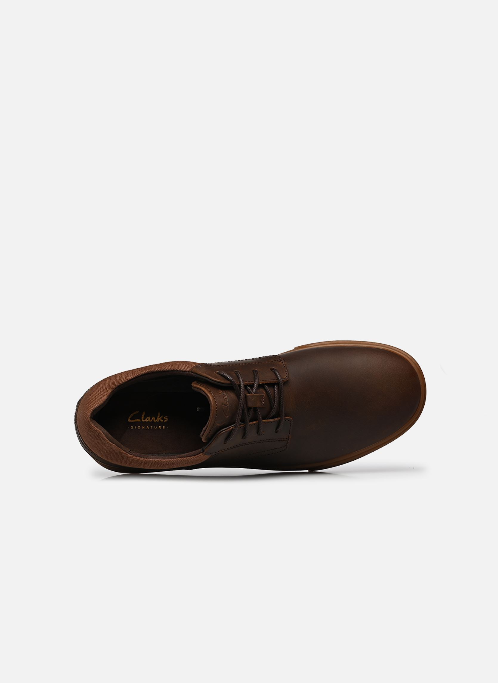 Stadsschoenen Lydford Lo heren bruin Clarks Stadsschoenen Lydford Lo heren bruin BEESWAX LEATHER