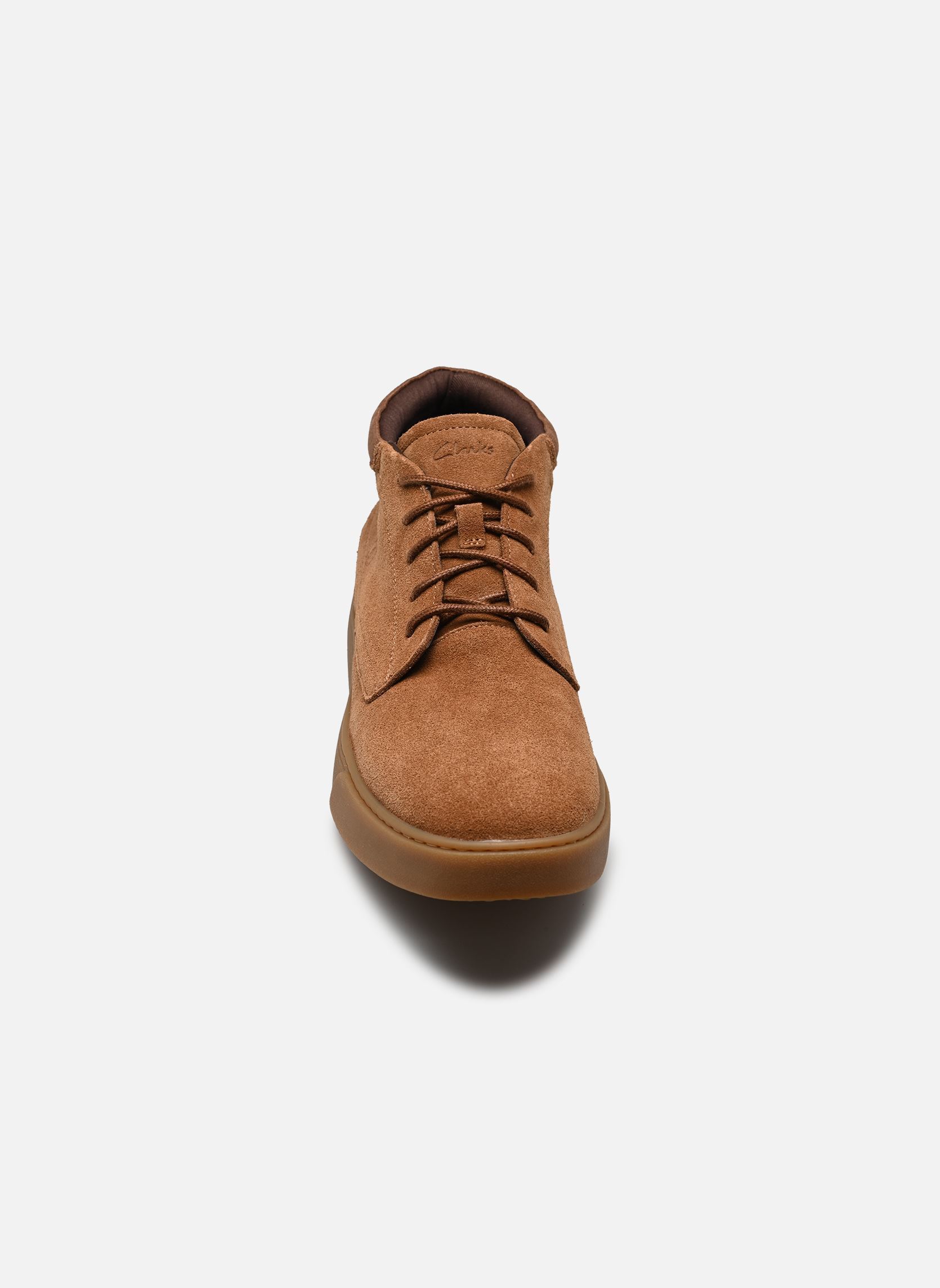 Enkellaarzen en boots Lydford Mid heren bruin Clarks Enkellaarzen en boots Lydford Mid heren bruin COLA SUEDE
