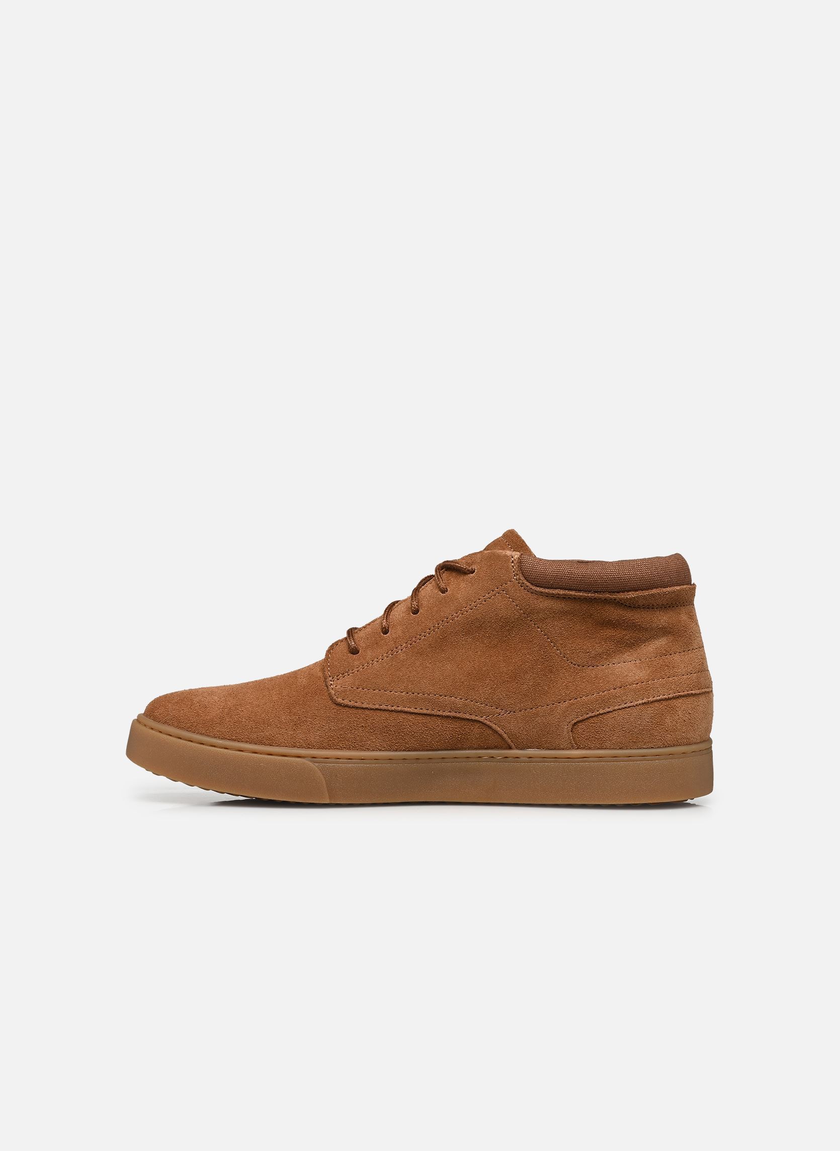Enkellaarzen en boots Lydford Mid heren bruin Clarks Enkellaarzen en boots Lydford Mid heren bruin COLA SUEDE