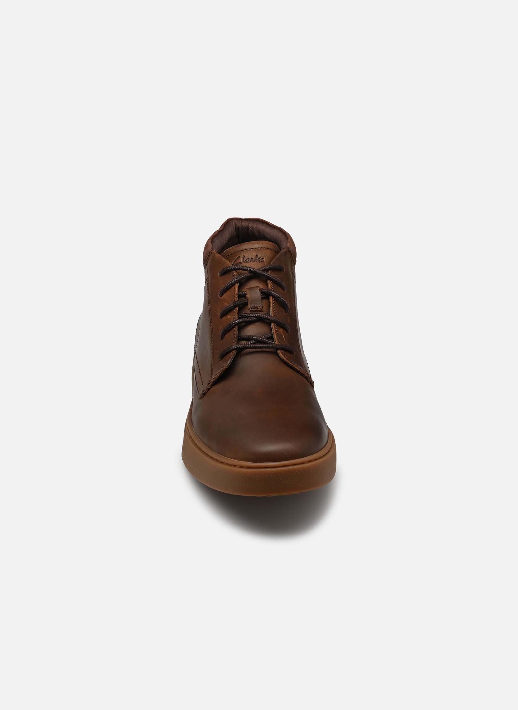 Enkellaarzen en boots Lydford Mid heren bruin Clarks Enkellaarzen en boots Lydford Mid heren bruin BEESWAX LEATHER