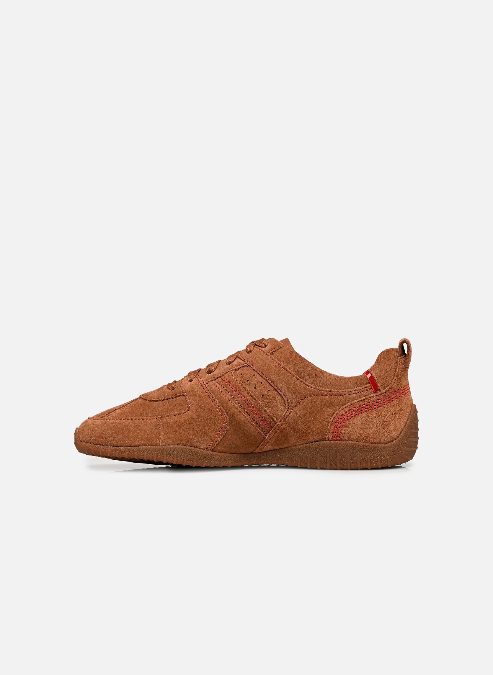 Baskets basses Meridor Lace femme marron Clarks Baskets basses Meridor Lace femme marron DARK TAN SUEDE