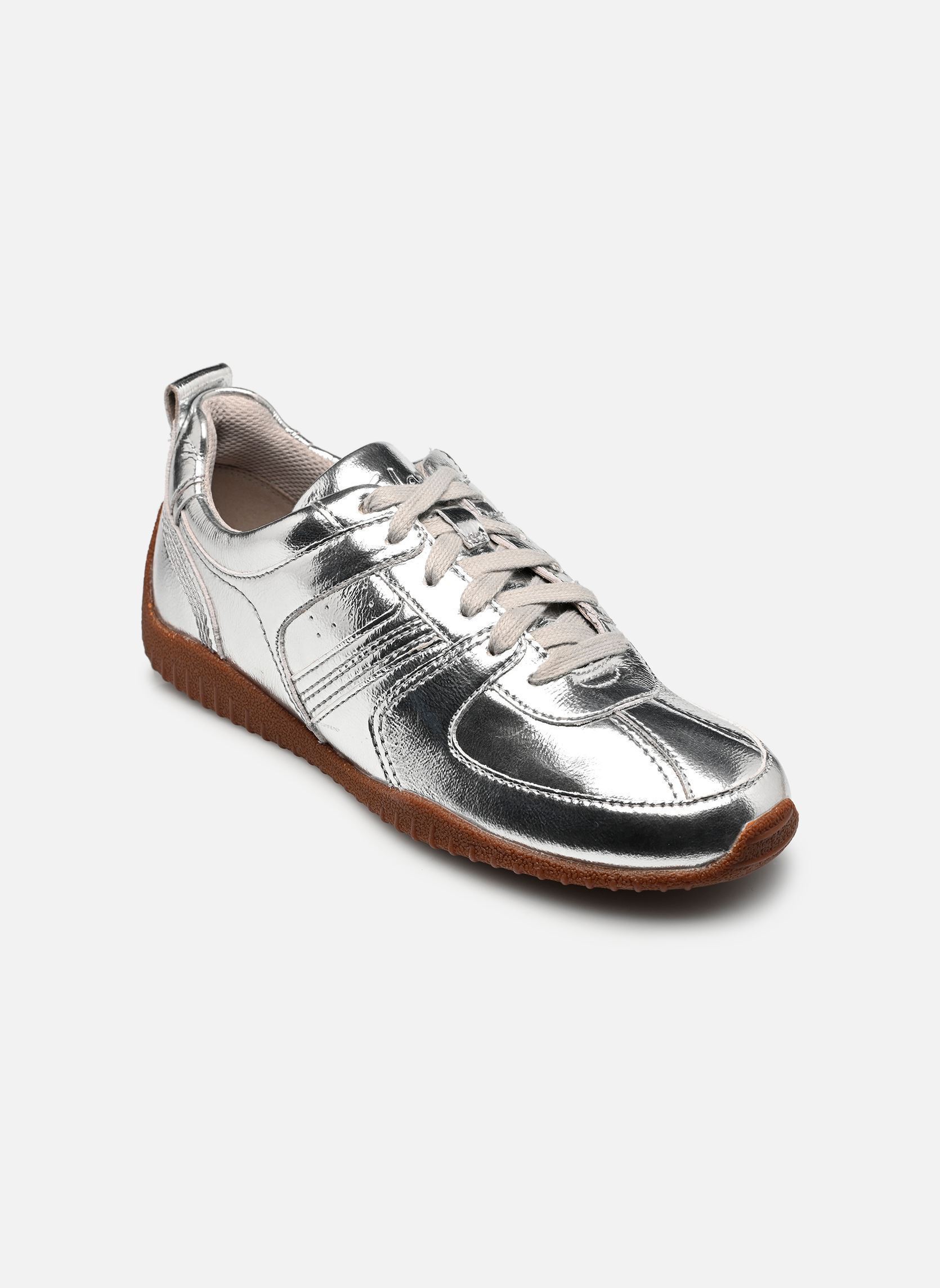 Baskets basses Meridor Lace femme argent Clarks Baskets basses Meridor Lace femme argent SILVER LEATHER