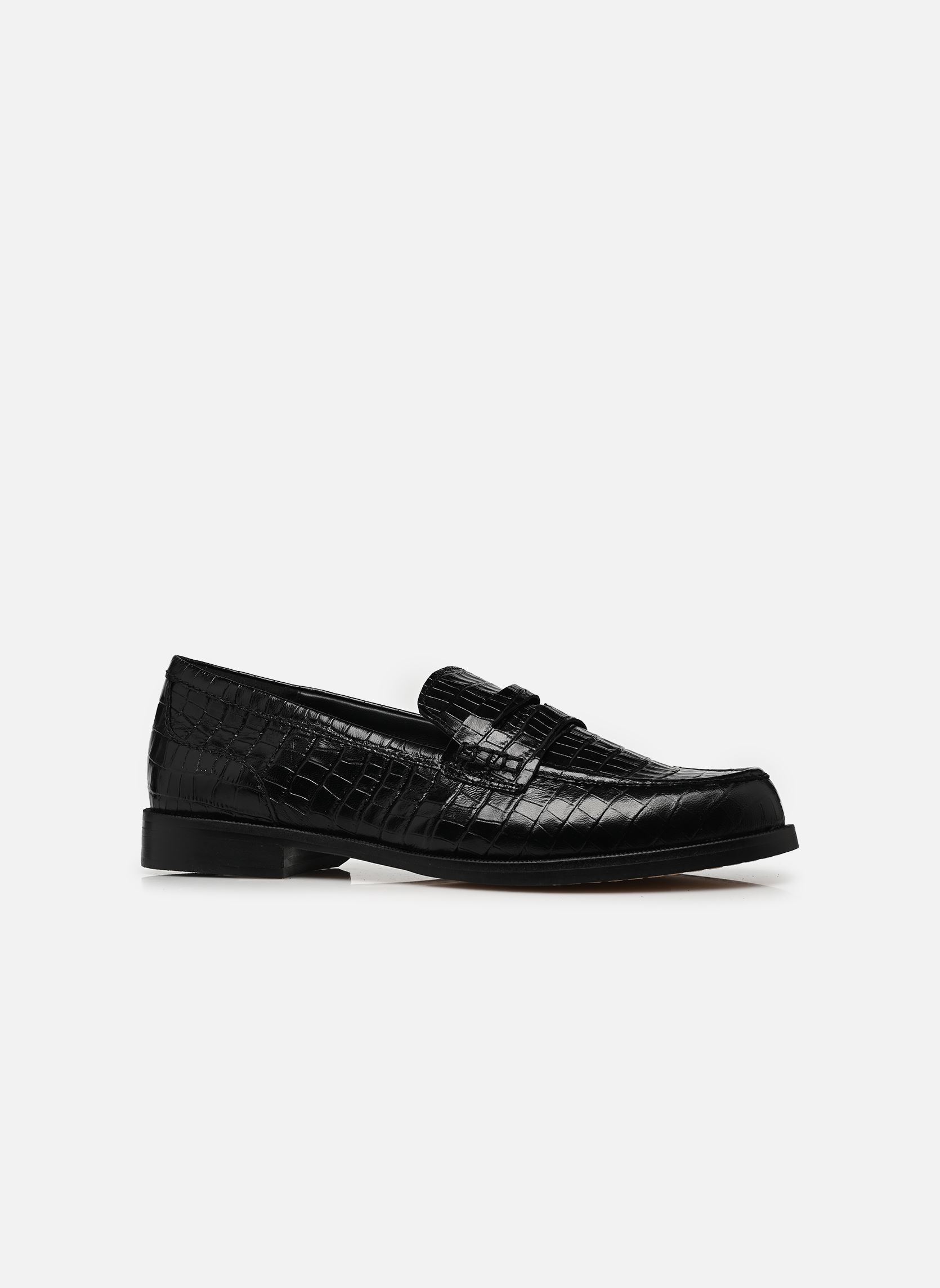Mocassins Straven2 Penny dames zwart Clarks Mocassins Straven2 Penny dames zwart BLACK CROC