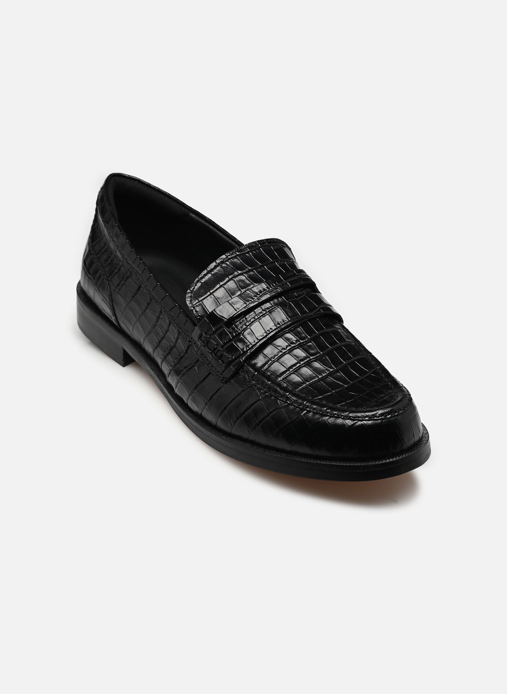 Mocassins Straven2 Penny dames zwart Clarks Mocassins Straven2 Penny dames zwart BLACK CROC