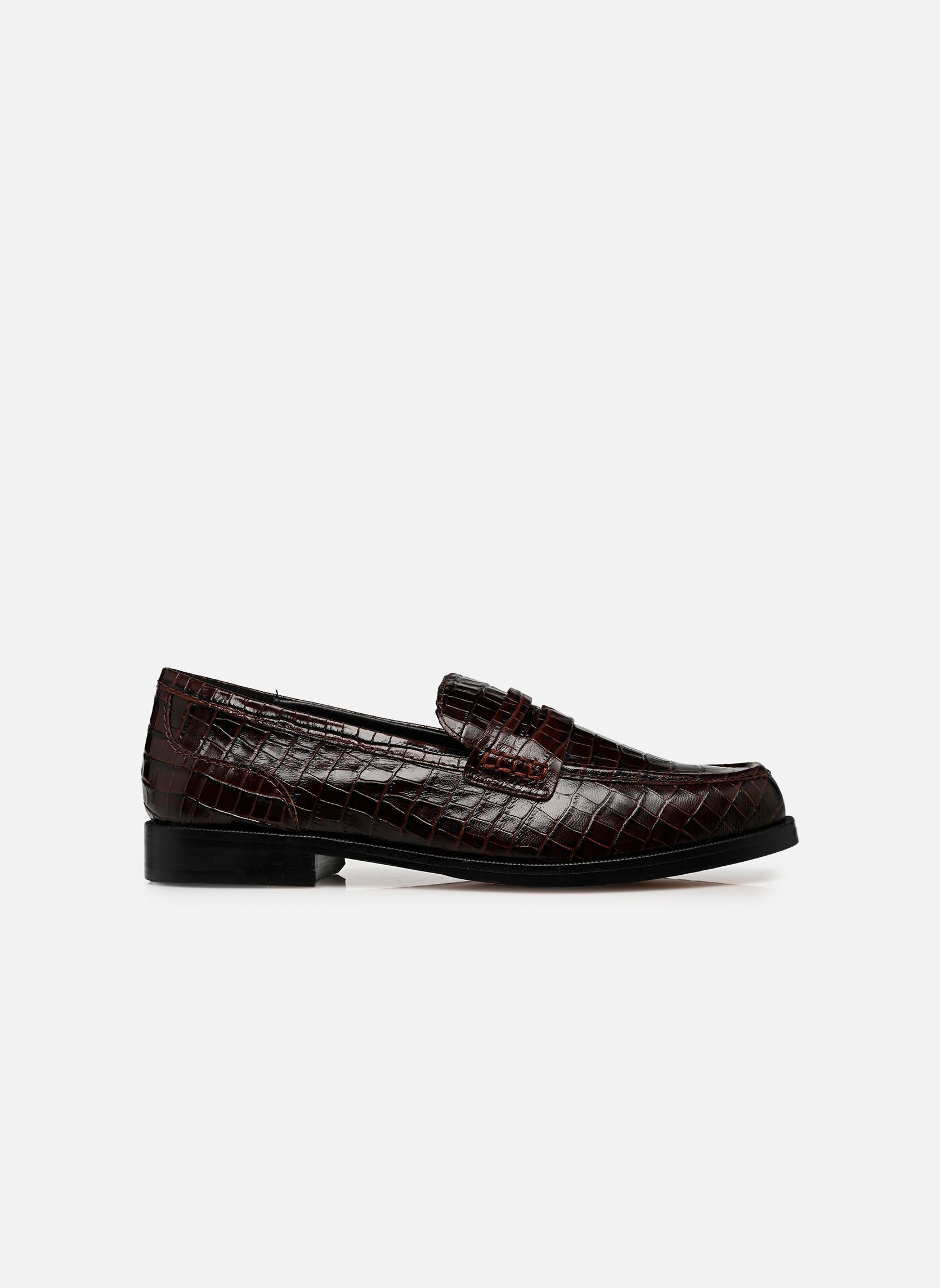 Mocassins Straven2 Penny dames bruin Clarks Mocassins Straven2 Penny dames bruin BROWN CROC