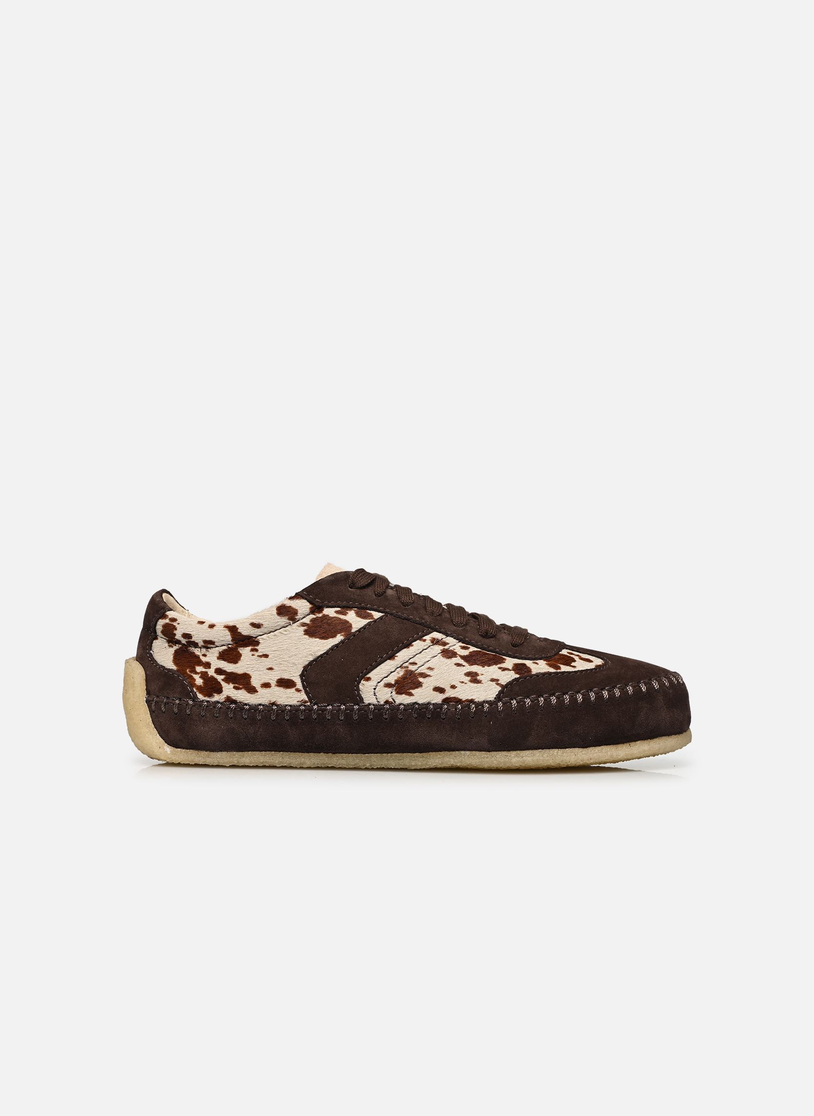 Baskets basses Tor Low femme marron Clarks Baskets basses Tor Low femme marron BROWN COW PRINT