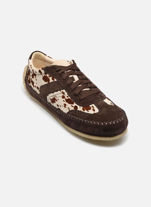 Clarks Baskets basses Tor Low femme marron
