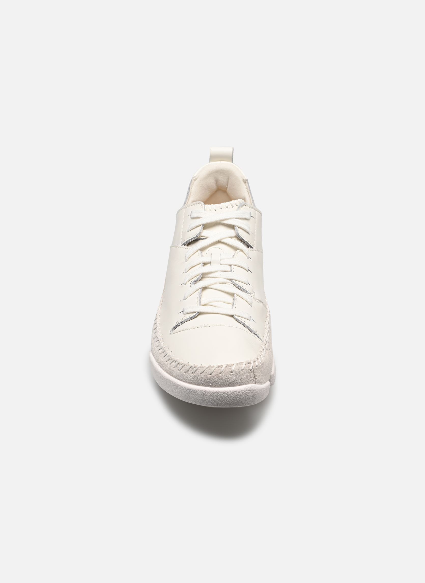 Baskets Trigenic2Flex femme blanc Clarks Baskets Trigenic2Flex femme blanc WHITE LEATHER
