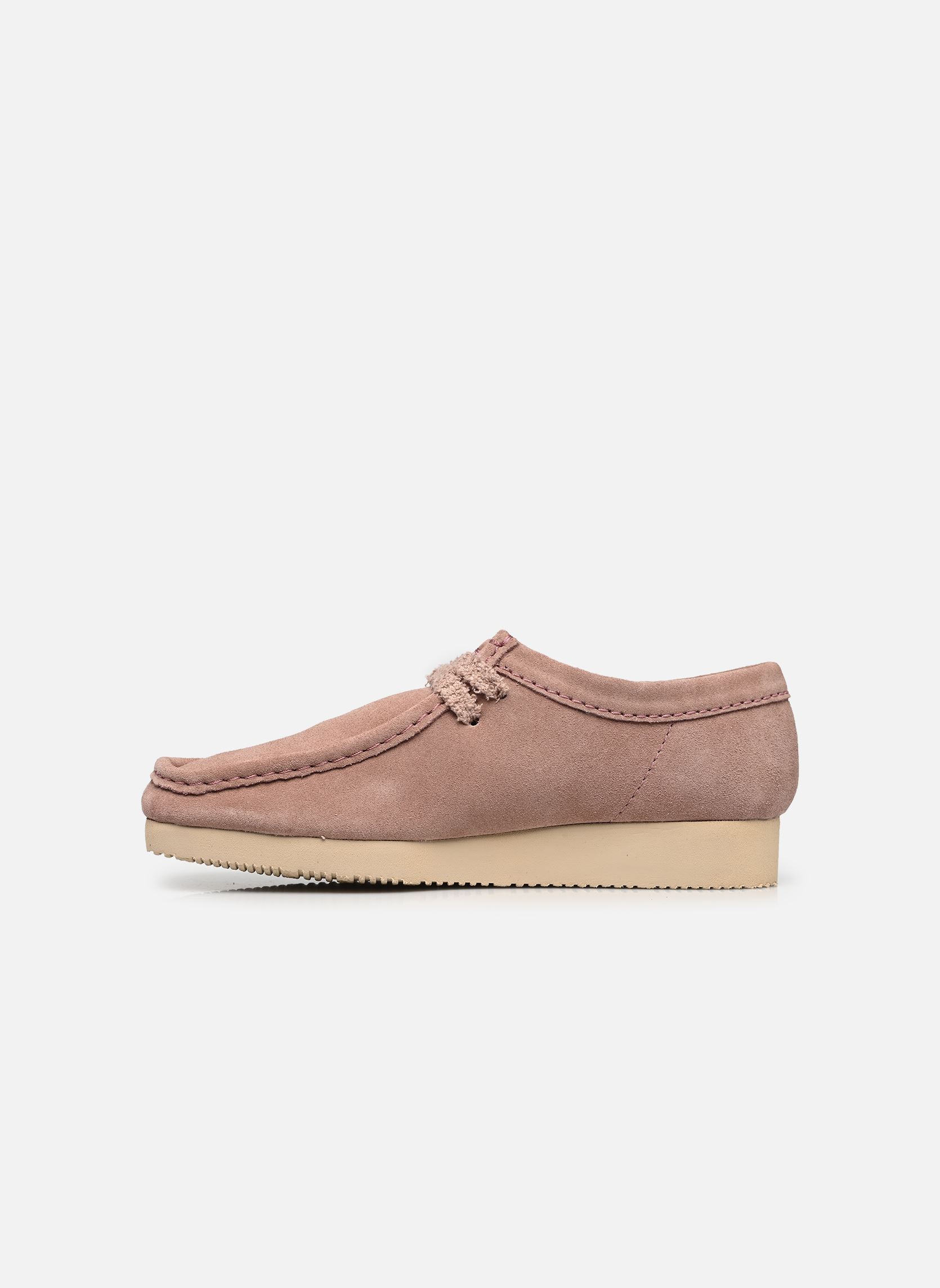 Derbies Wallabee Lite femme rose Clarks Derbies Wallabee Lite femme rose PINK SUEDE