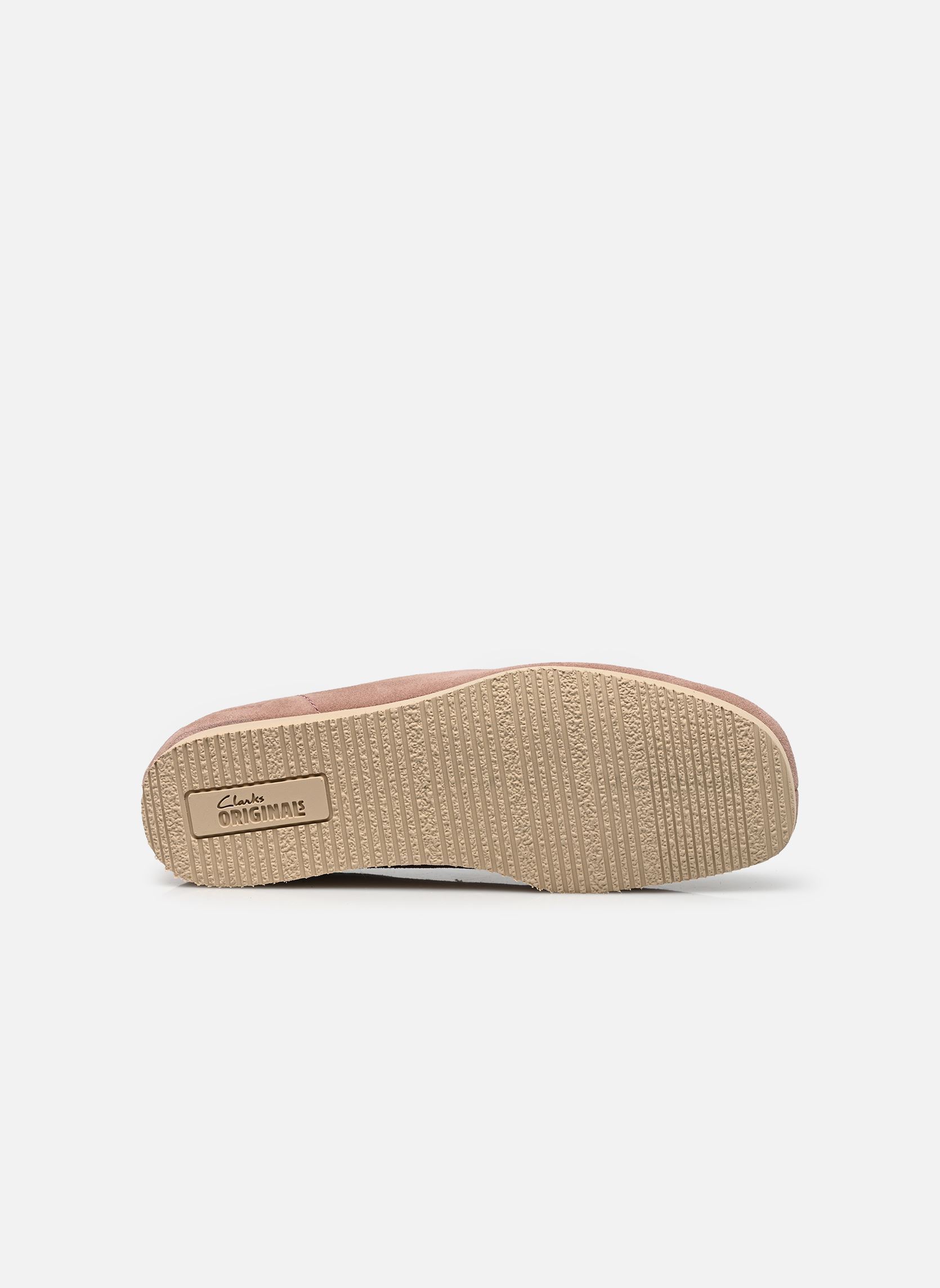 Derbies Wallabee Lite femme rose Clarks Derbies Wallabee Lite femme rose PINK SUEDE
