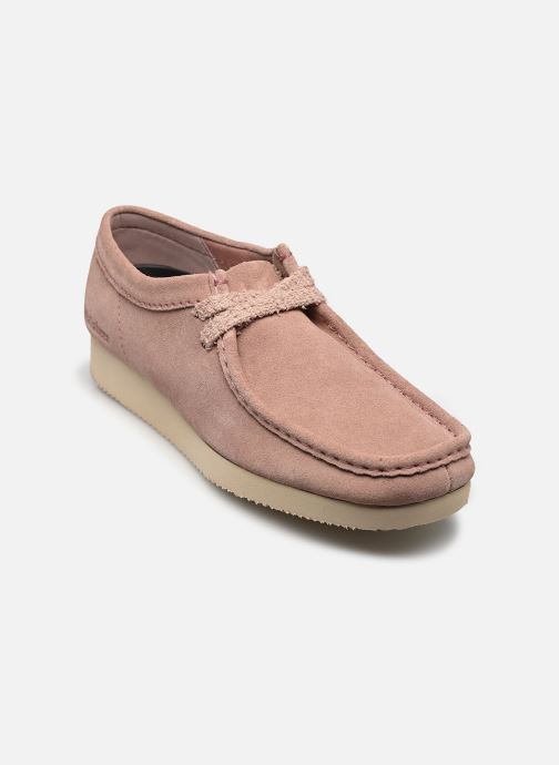 Clarks Derbies Wallabee Lite femme rose