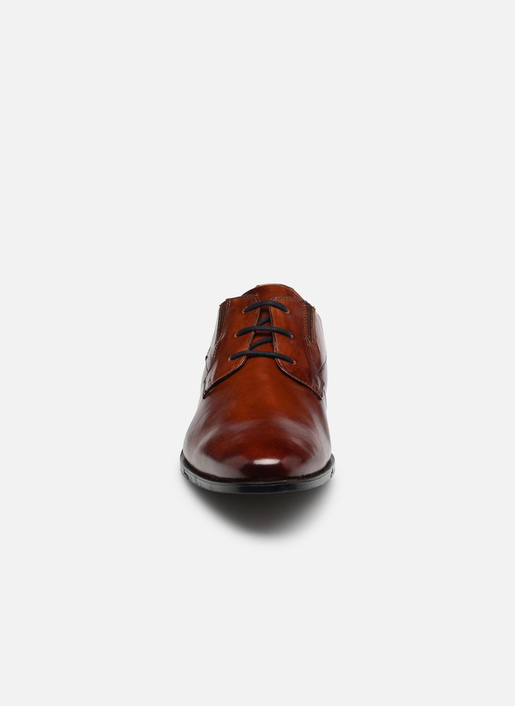 Stadsschoenen Paul heren bruin Bugatti Stadsschoenen Paul heren bruin COGNAC