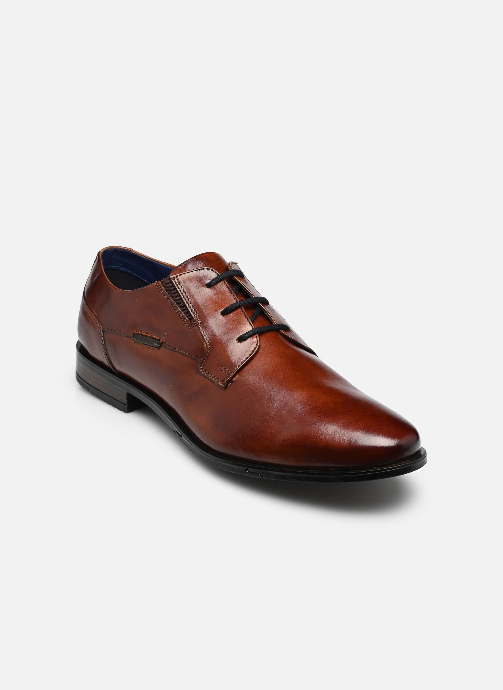 Stadsschoenen Paul heren bruin Bugatti Stadsschoenen Paul heren bruin COGNAC