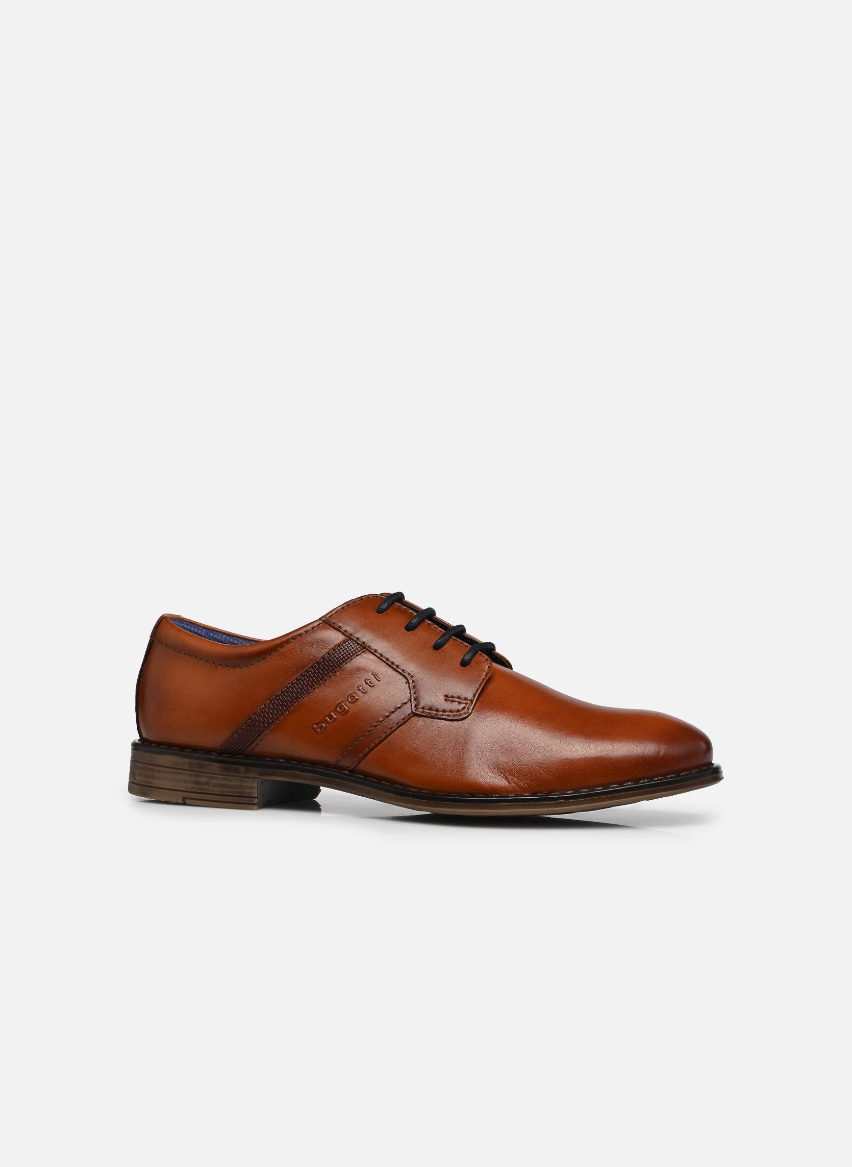 Stadsschoenen Pia heren bruin Bugatti Stadsschoenen Pia heren bruin COGNAC